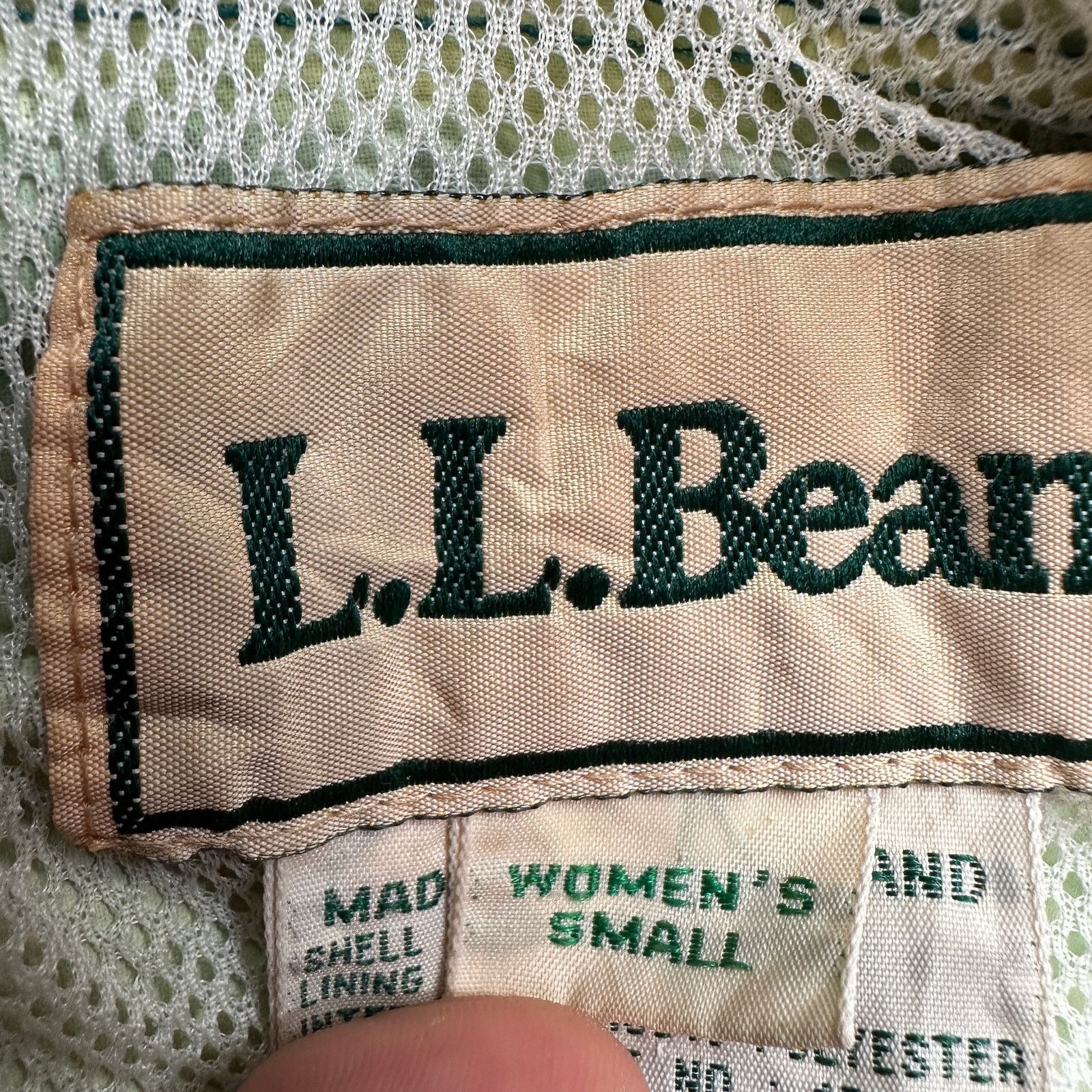 L.L. Bean Vintage LL Bean Gore-Tex Windbreaker Jacket Womens Small Size S / US 4 / IT 40 - 3 Thumbnail