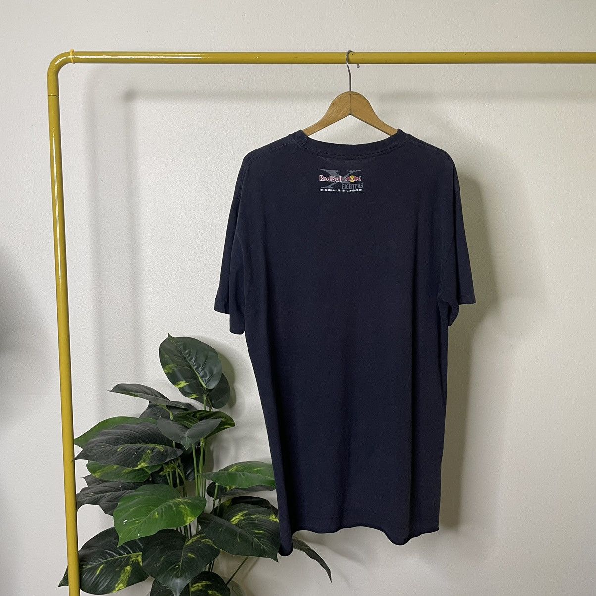 Fox Racing × Red Bull × Vintage Y2K Redbull x Foxracing Motorcross Freestyle Promo T Shirt Size US L / EU 52-54 / 3 - 4 Thumbnail