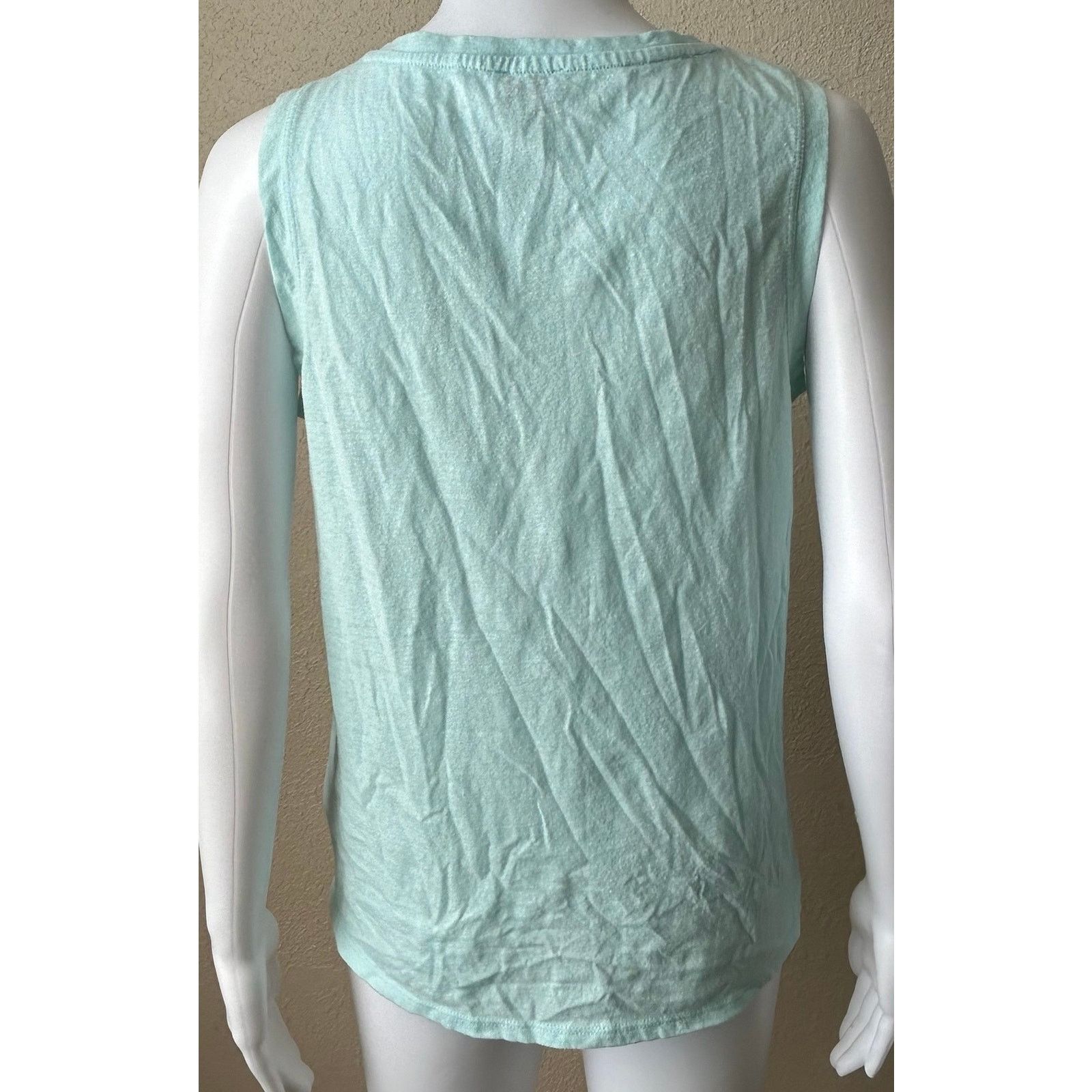 J.Crew J. Crew | Women’s Solid Sleeveless Tank Top | Medium Size M / US 6-8 / IT 42-44 - 2 Thumbnail