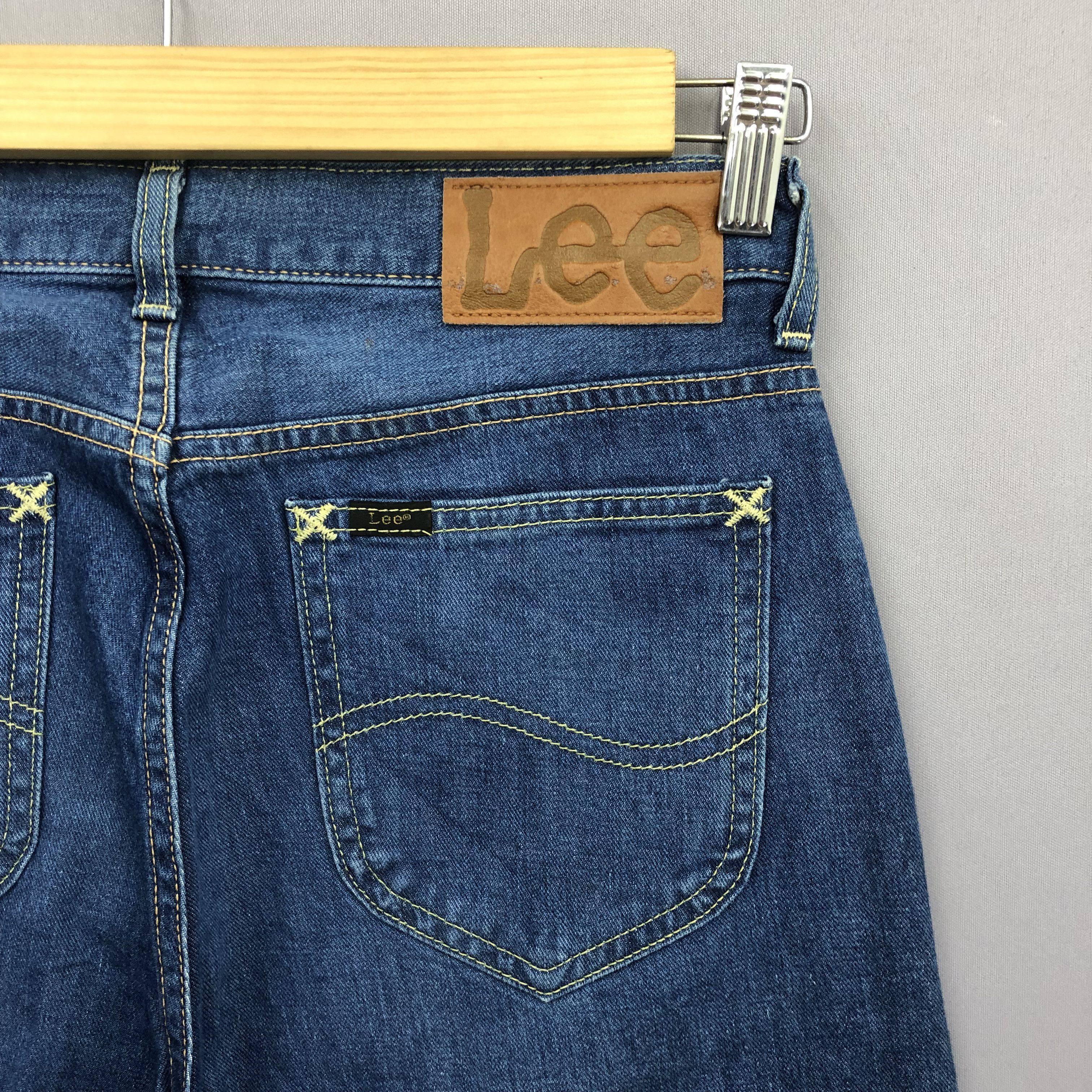 Lee Vintage 90s Lee X Hypen World Blue Jeans Denim Size US 30 / EU 46 - 7 Thumbnail