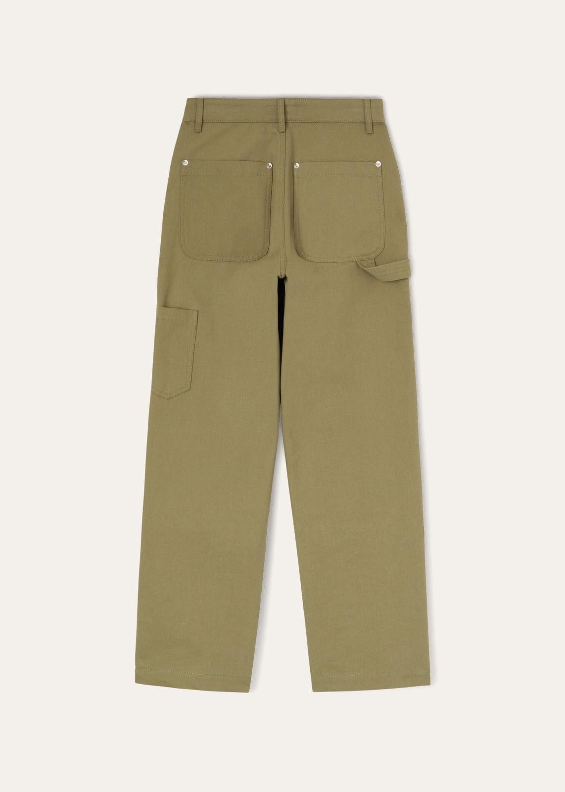 Loro Piana o1srvl11e0125 Hans Horsey Panama Pant in Khaki Size 30" / US 8 / IT 44 - 2 Thumbnail
