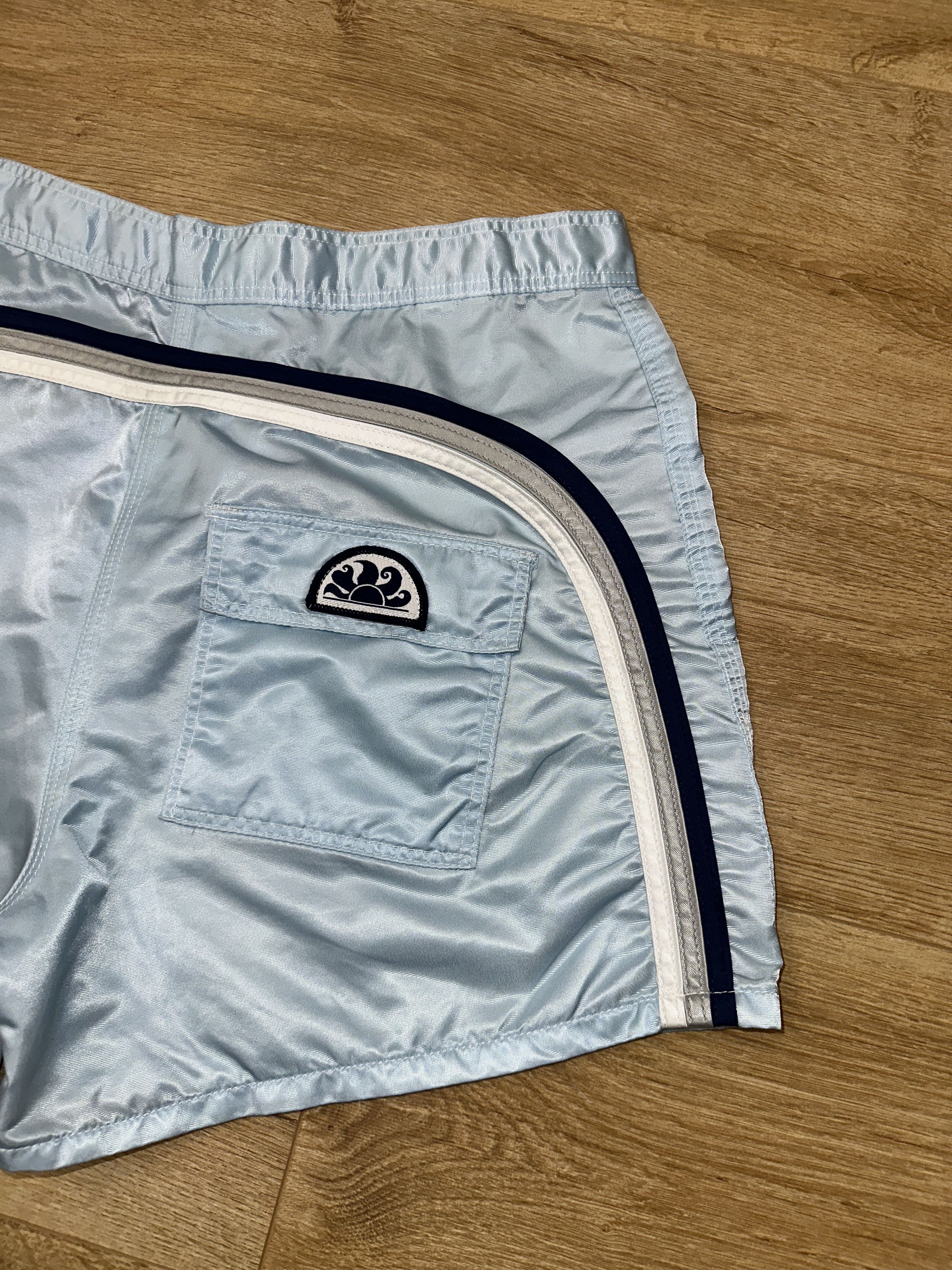 Sundek Sky Blue Sundek 30 Rainbow Beach Swim Board Shorts Suit 30 S Size US 30 / EU 46 - 5 Thumbnail