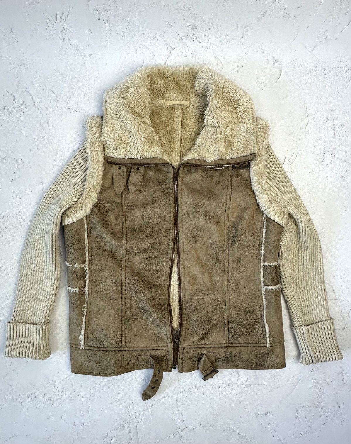 If Six Was Nine Vintage fur sheepskin coat Size XL / US 12-14 / IT 48-50 - 1 Thumbnail
