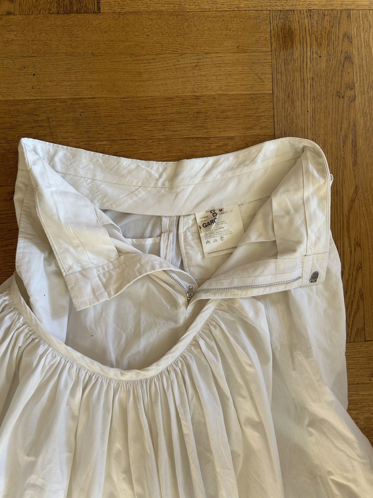 Comme des Garcons Runway SS02 Gathered Skirt Pants Size US 29 - 5 Thumbnail
