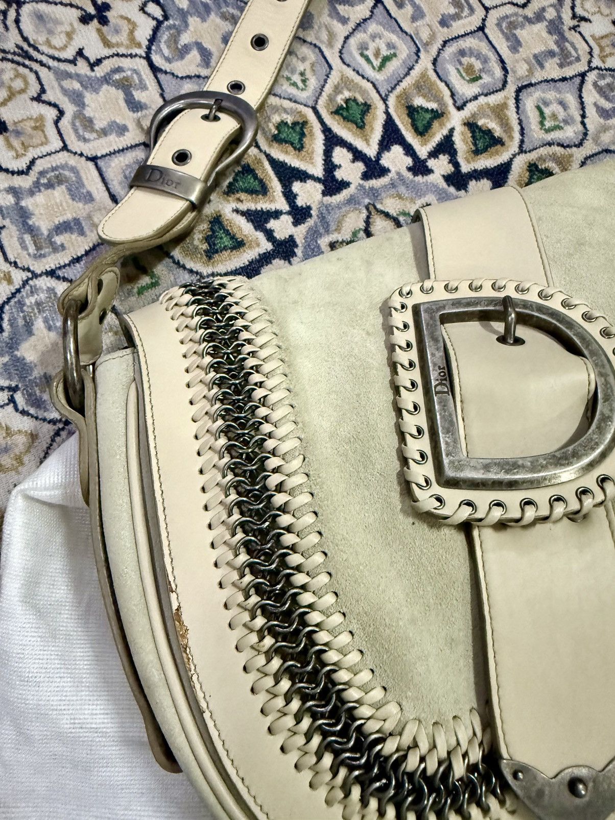 Dior 🔥SICK🔥 AW06 Dior Gaucho Saddle John Galliano era Size ONE SIZE - 3 Thumbnail