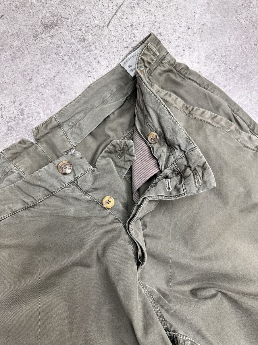 Brunello Cucinelli Brunello Cucinelli Men Leisure Relaxed Cargo Pants Grey XL Size US 34 / EU 50 - 6 Thumbnail