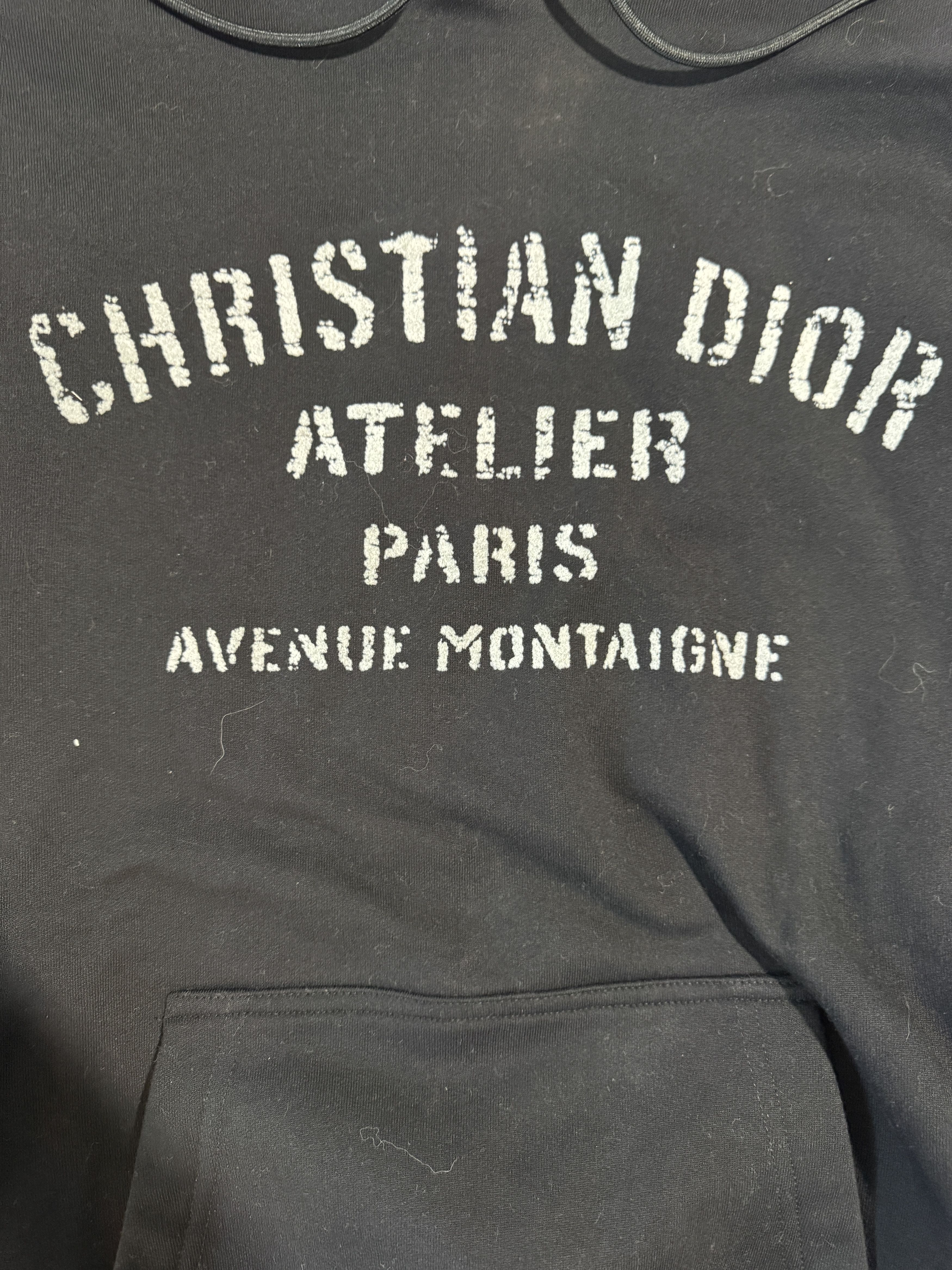 Dior Dior avenue montaigne hooded sweatshirt Size US XL / EU 56 / 4 - 2 Thumbnail