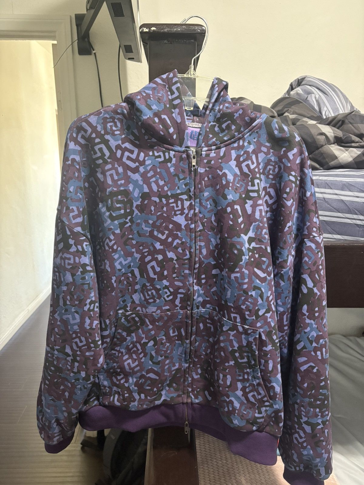 Other Kankan Really Rich Purple Camo Zipup Size US XL / EU 56 / 4 - 1 Thumbnail