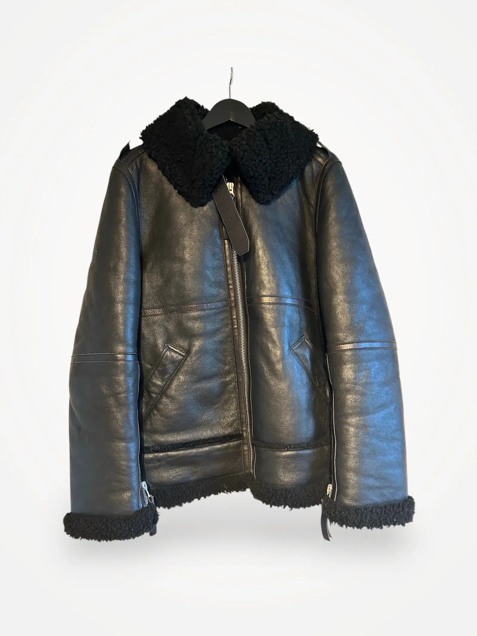 Acne Studios Acne Studios Leather Jacket Size S / US 4 / IT 40 - 1 Thumbnail