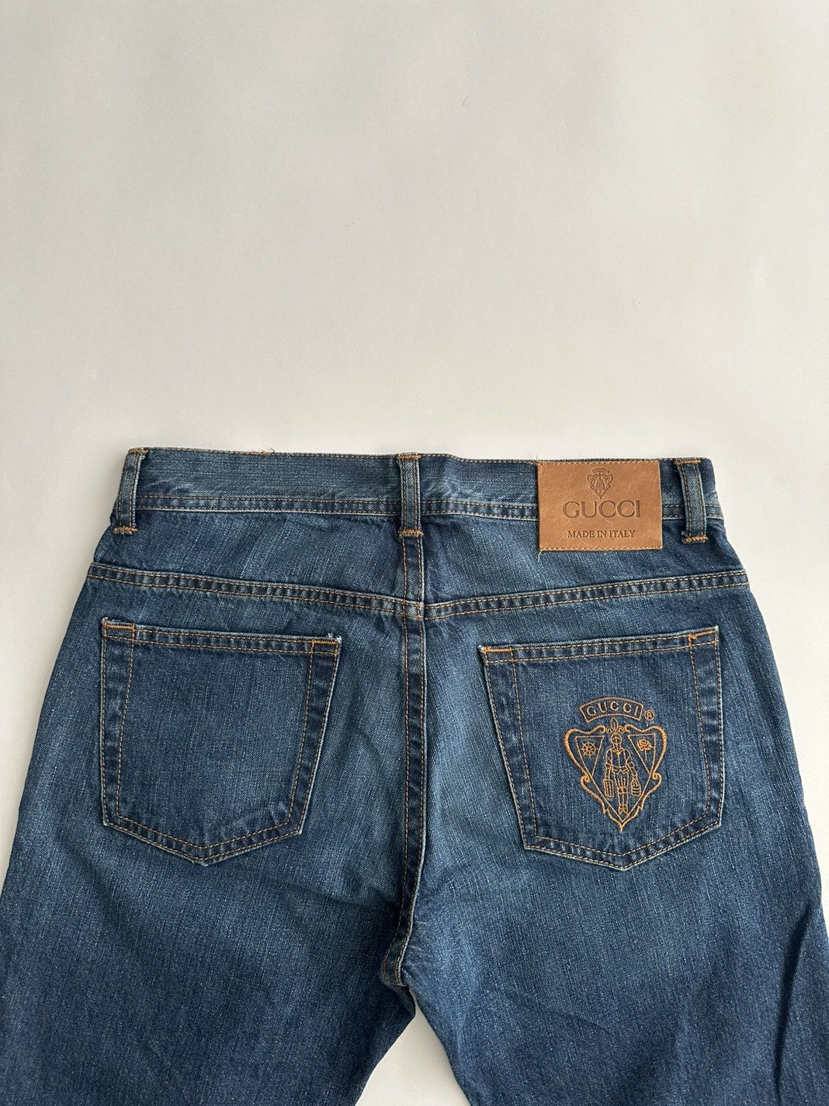 Gucci Gucci 2000’s Embroidery Denim Jeans Size US 30 / EU 46 - 6 Thumbnail