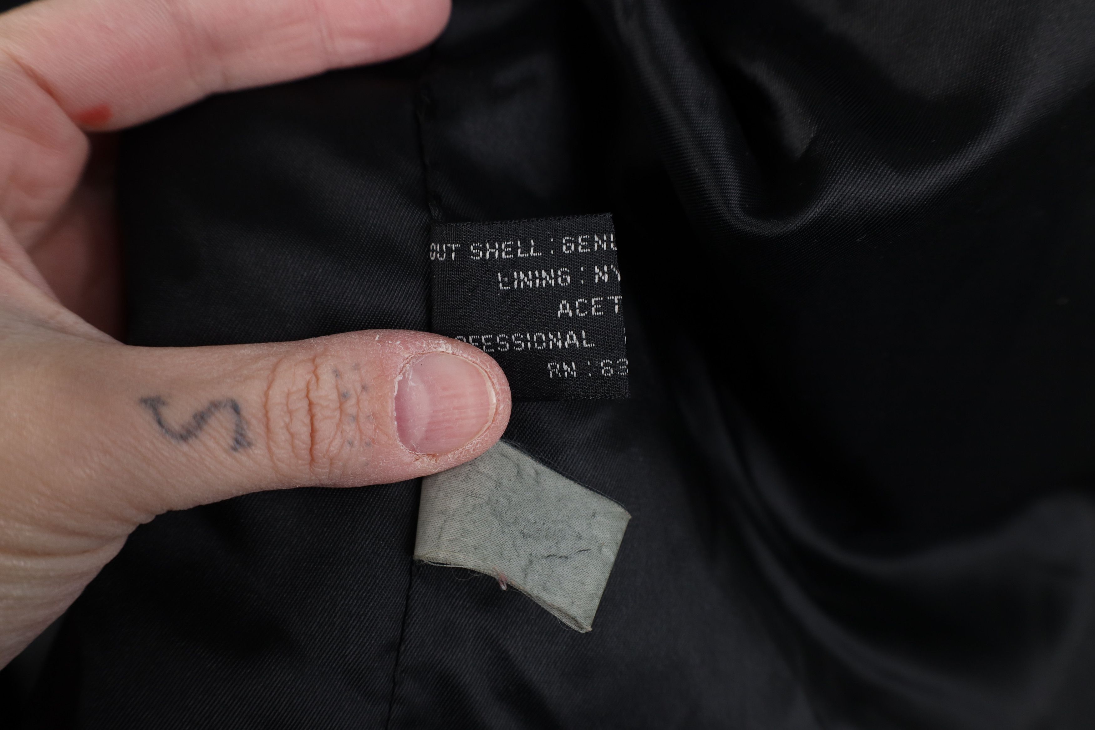 Vintage Vintage 90s Streetwear Breasted Blazer Jacket Coat Black Size US XL / EU 56 / 4 - 13 Thumbnail