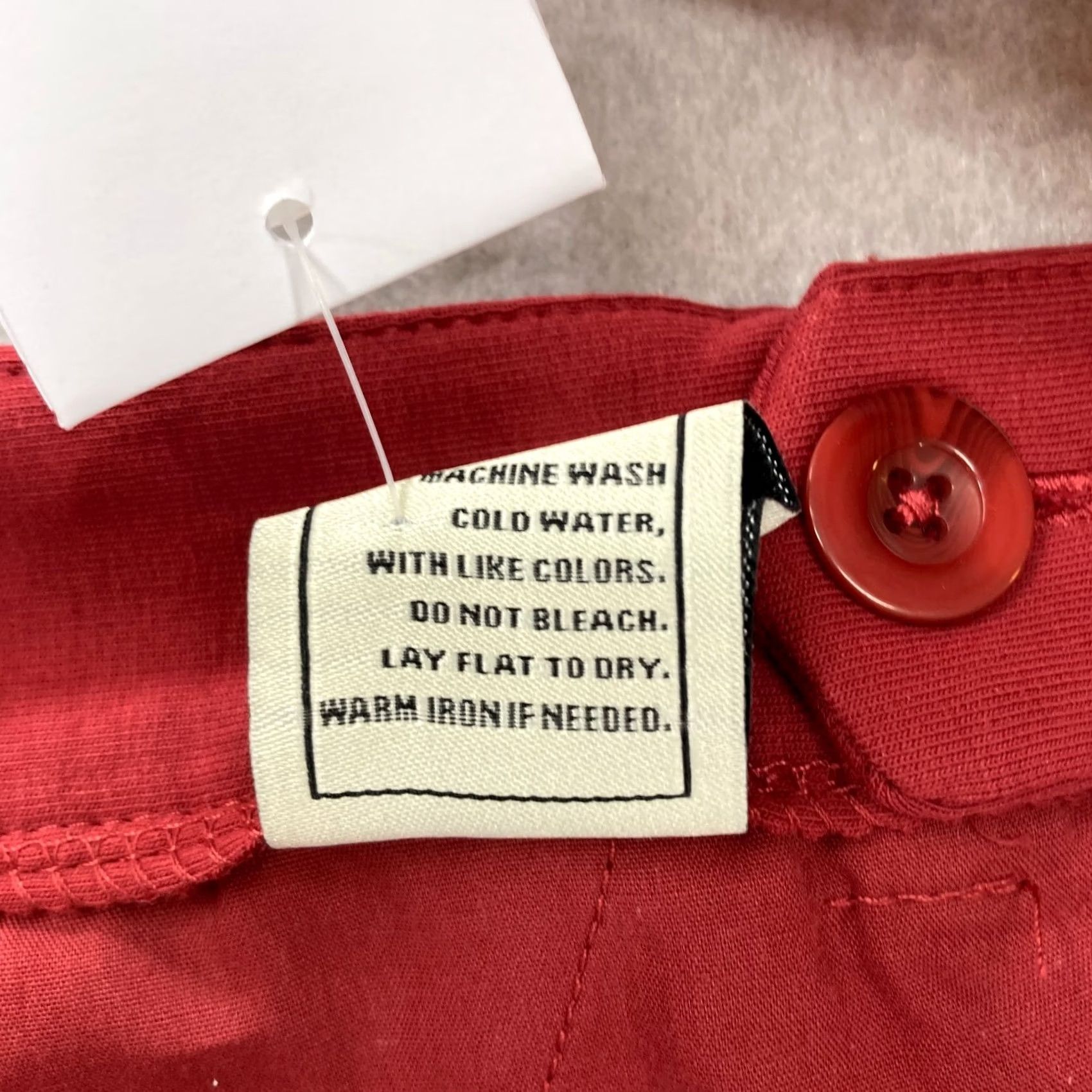Vintage Swet Tailor Chino Shorts Mens 32 Red Wine Stretch Casual Athletic NWT Size US 32 / EU 48 - 7 Thumbnail