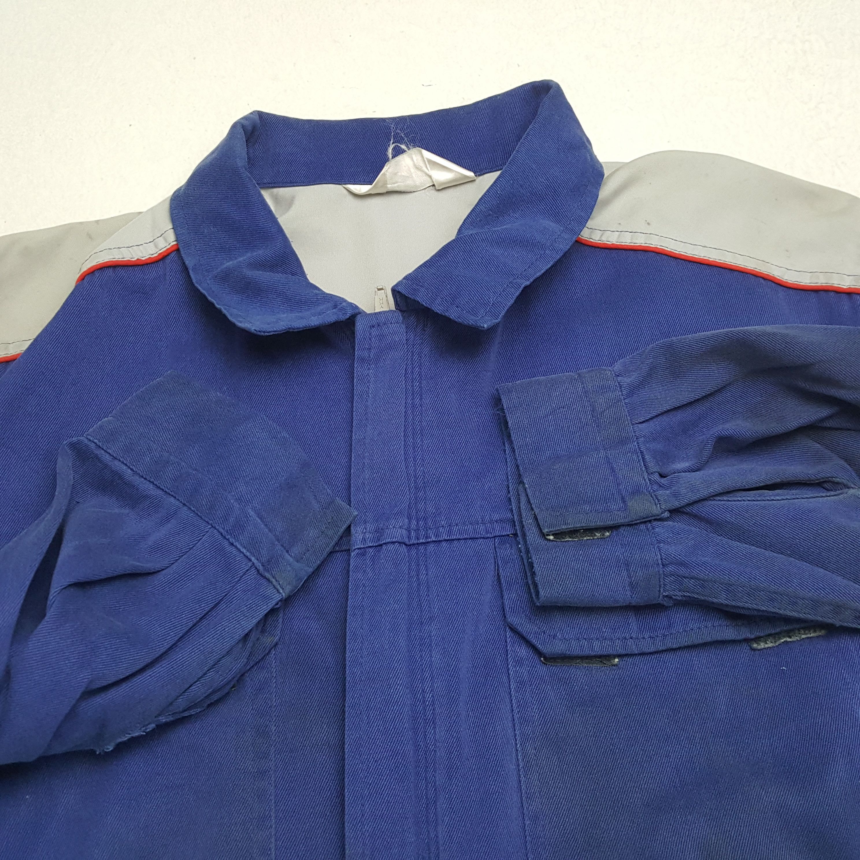 Vintage VOLVO Workwear Racing Style Motorsports Coverall Jacket Size US L / EU 52-54 / 3 - 13 Thumbnail