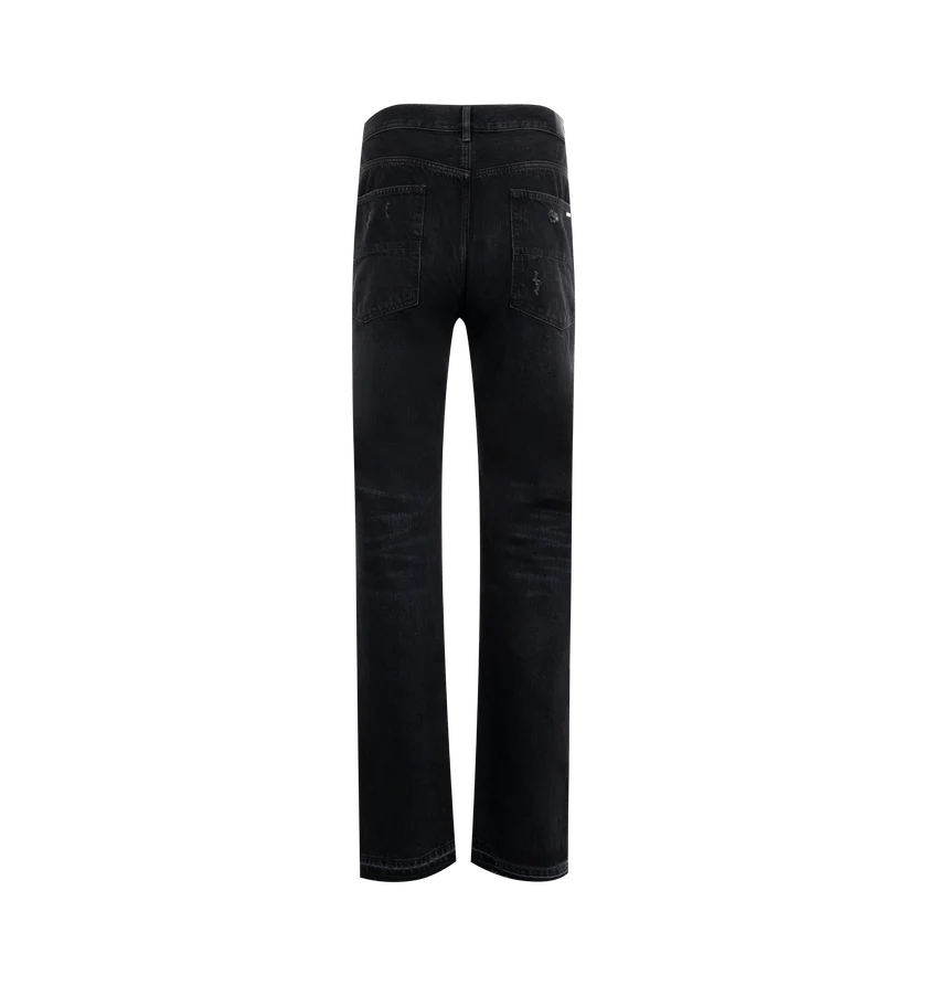 Amiri o1h1sh10525 Released Hem Jeans in Black Size US 30 / EU 46 - 2 Thumbnail