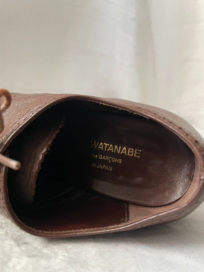 Junya Watanabe Junya Watanabe Medieval Women's Brown High Heeled Oxford Sh Size US 4.5 / IT 34.5 - 8 Thumbnail