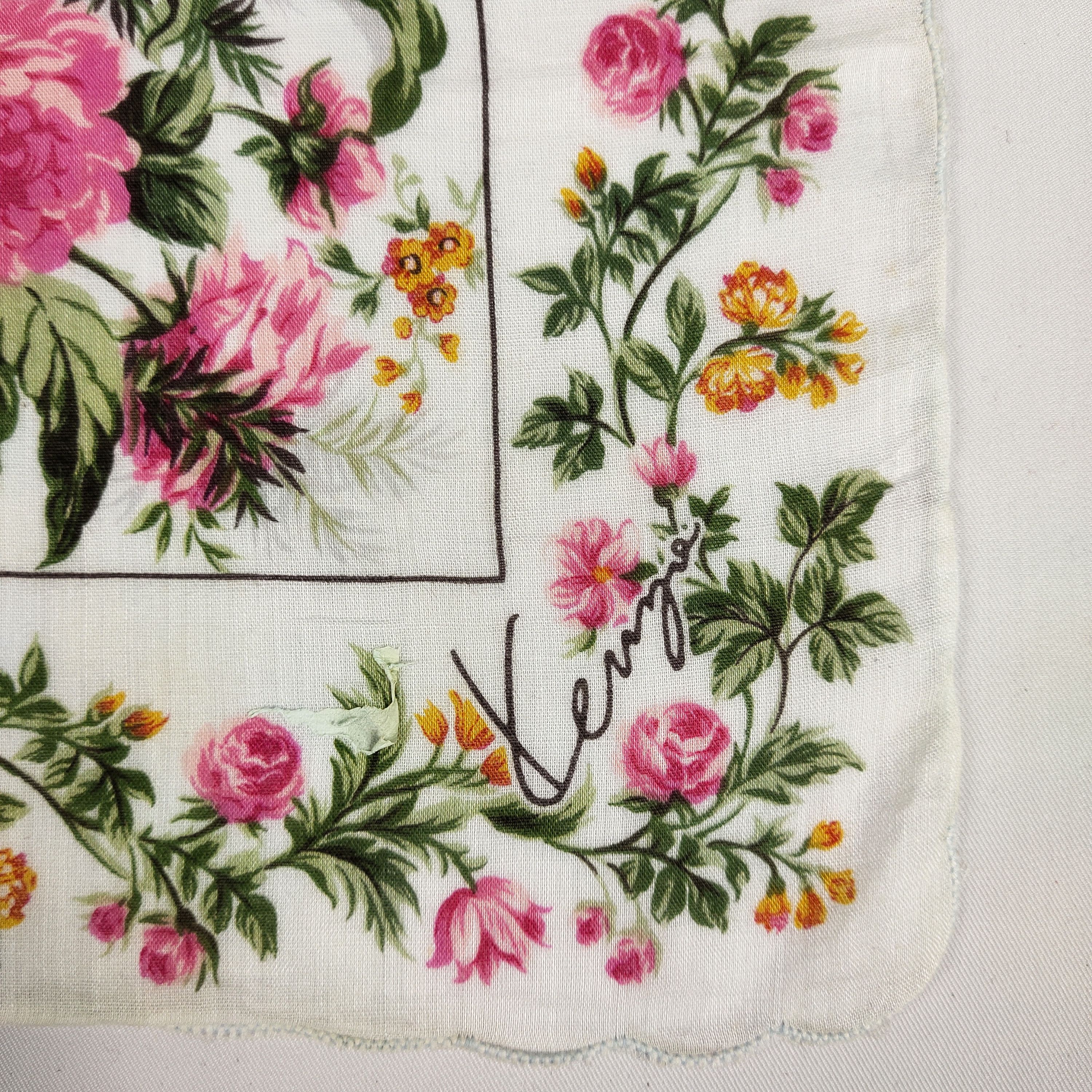 Kenzo × Vintage Kenzo Handkerchief / Neckerchief / Bandana FZ586 Size ONE SIZE - 5 Thumbnail