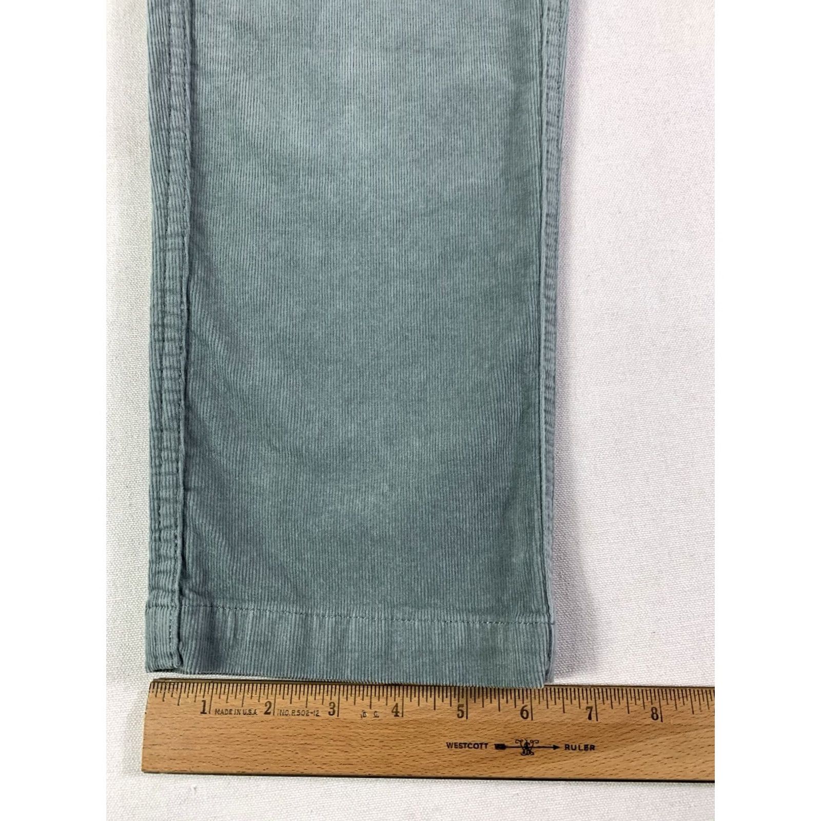 Vuori Vuori Corduroy Pants Mens Large Green Elastic Drawstring V440 Stretch (fit 32x30) Size US 33 - 4 Thumbnail
