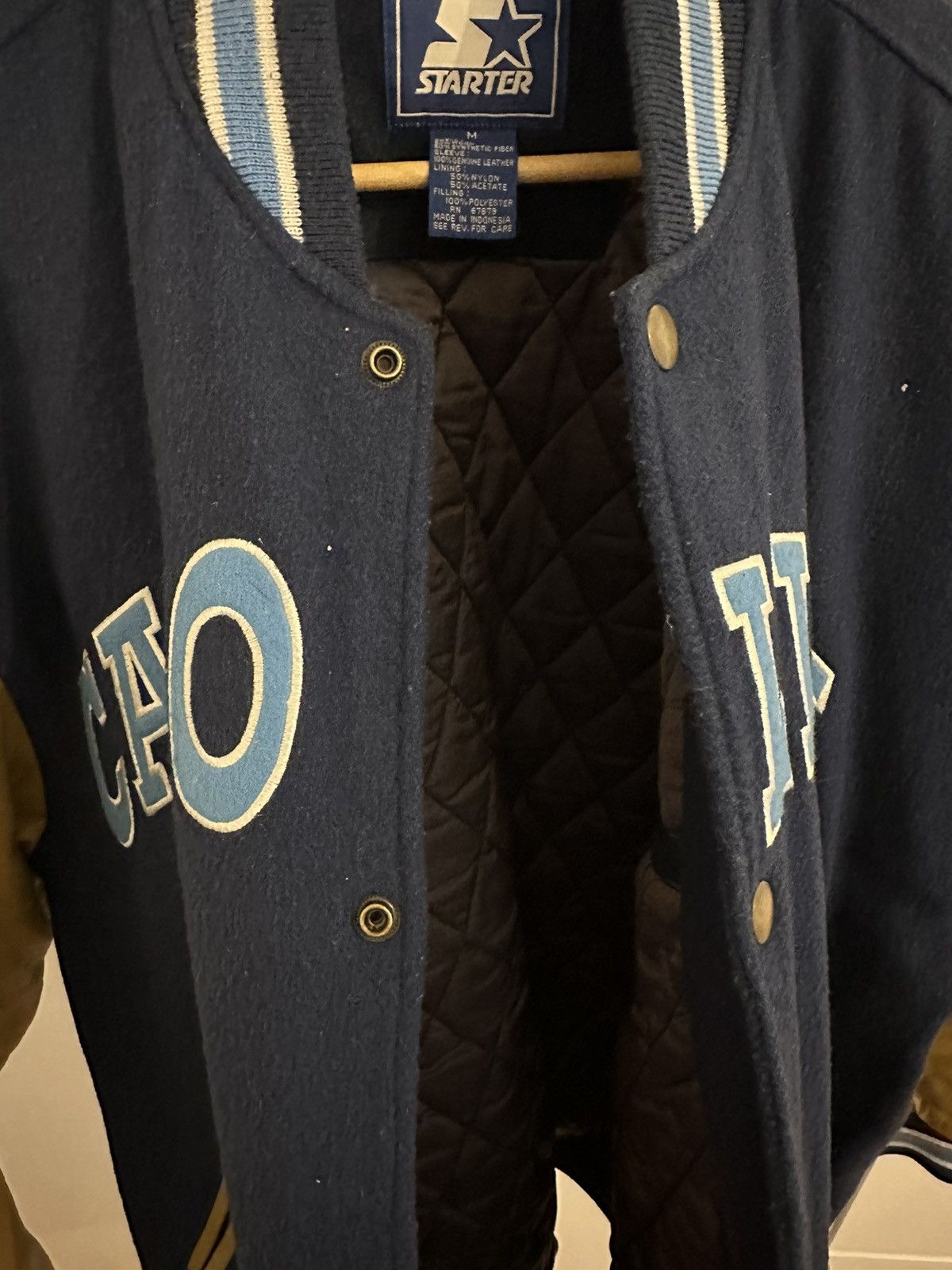 Starter Starter Jacke North Carolina Size M Lederjacke Jacket Size US M / EU 48-50 / 2 - 10 Thumbnail