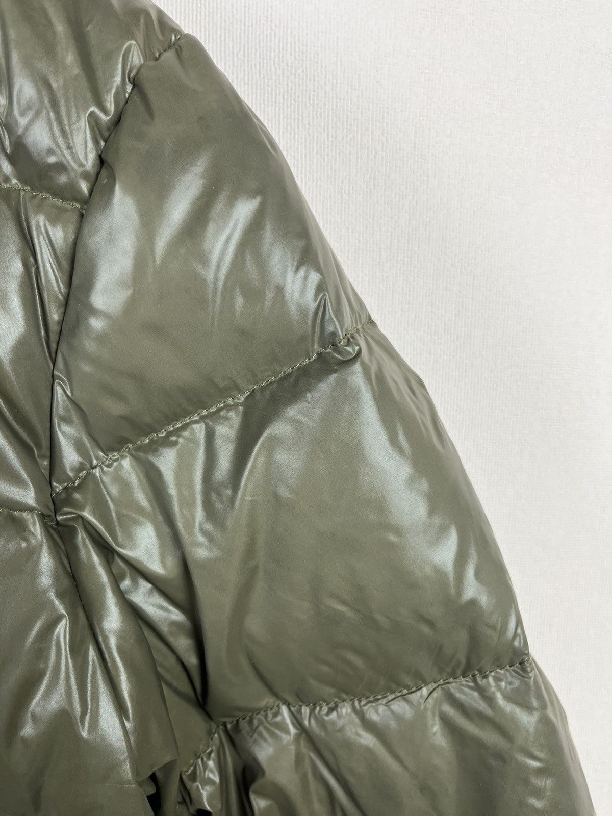 John Galliano John Galliano G Denim Logo Down Puffer Hooded Jacket Size M Size US M / EU 48-50 / 2 - 9 Thumbnail