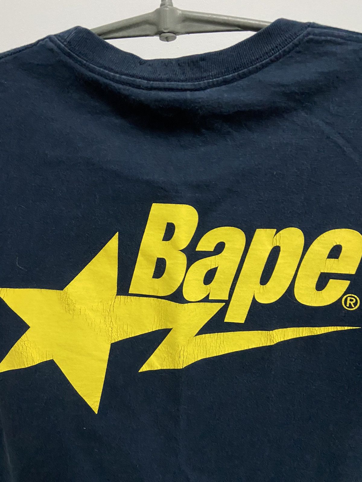 Bape Bape star big logo print vintage Size US M / EU 48-50 / 2 - 7 Thumbnail
