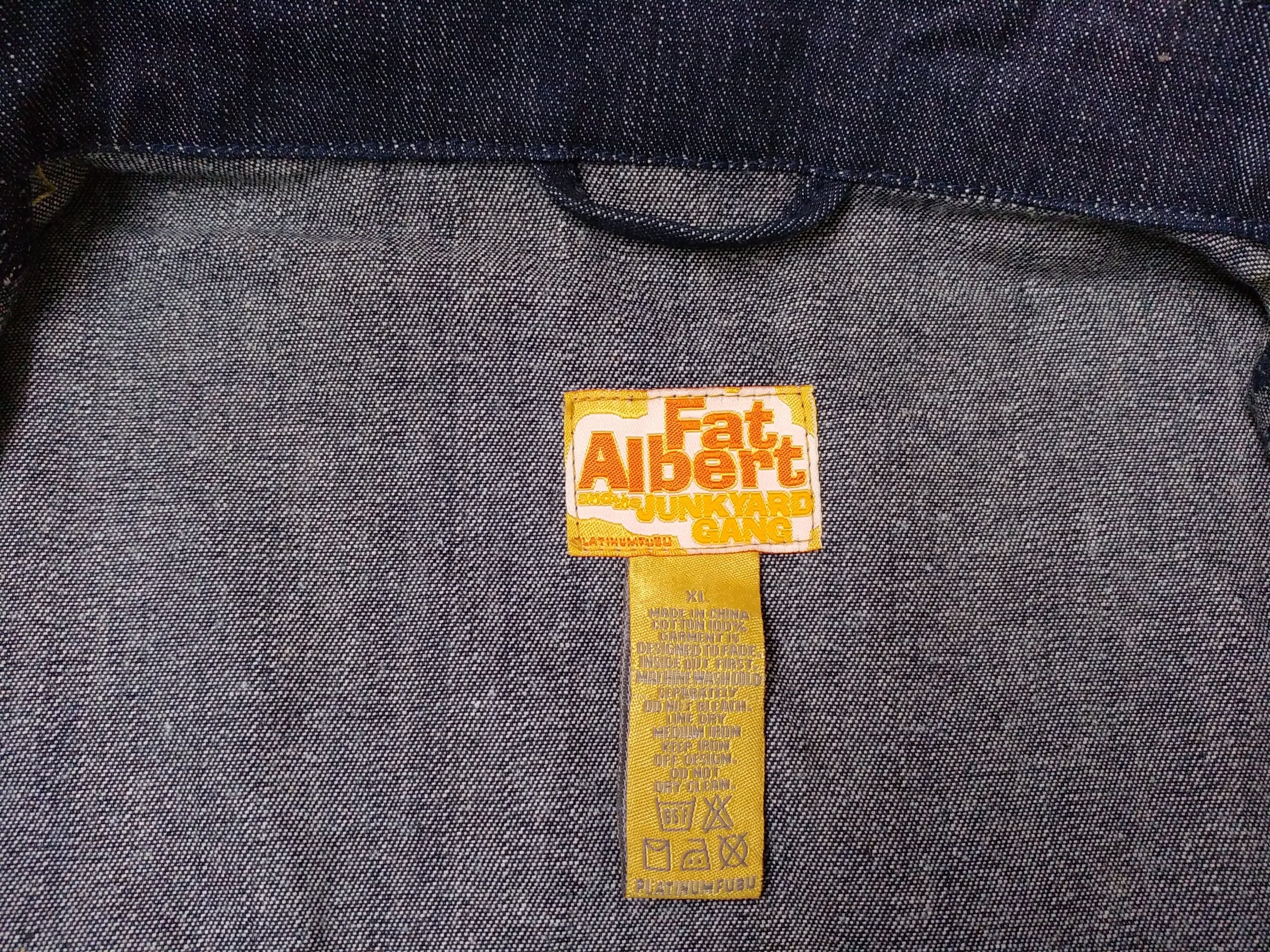 Fubu Platinum Fubu jacket Fat Albert and the Cosby Kids denim XL Size US XL / EU 56 / 4 - 15 Thumbnail