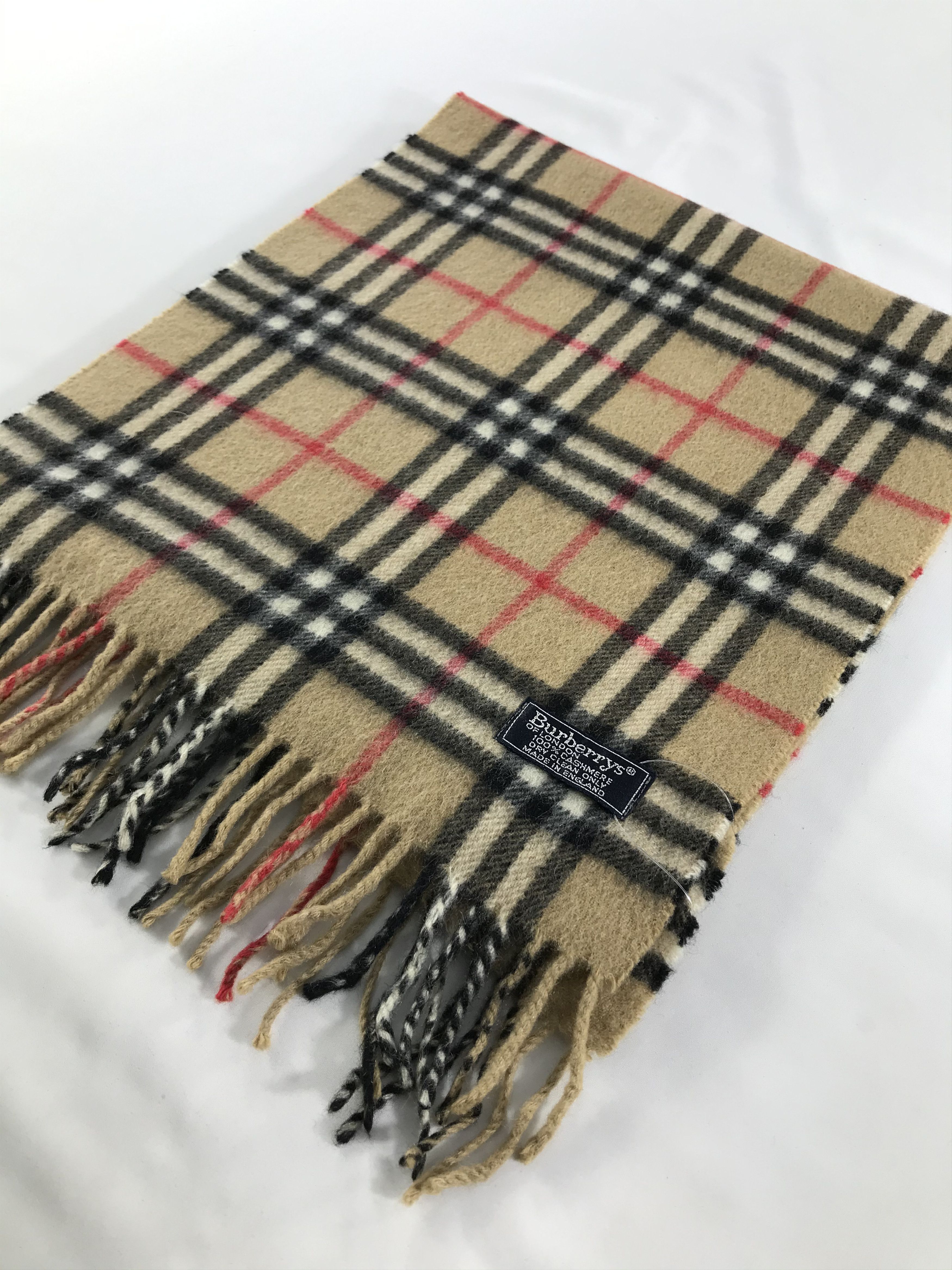 Burberry Vintage Burberry Scarf/Muffler/Neckwear MF1290 Size ONE SIZE - 3 Thumbnail