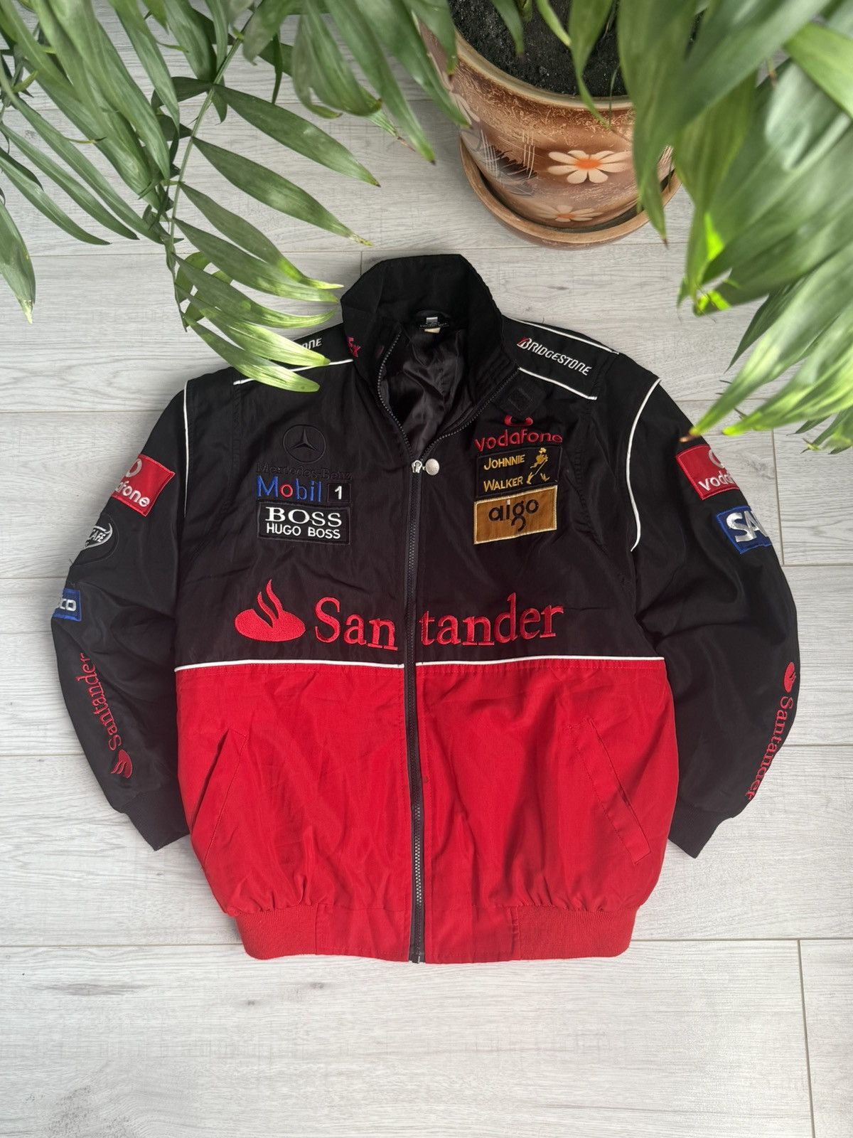 Vintage Jacket Mercedes-Benz hype Santander McLaren