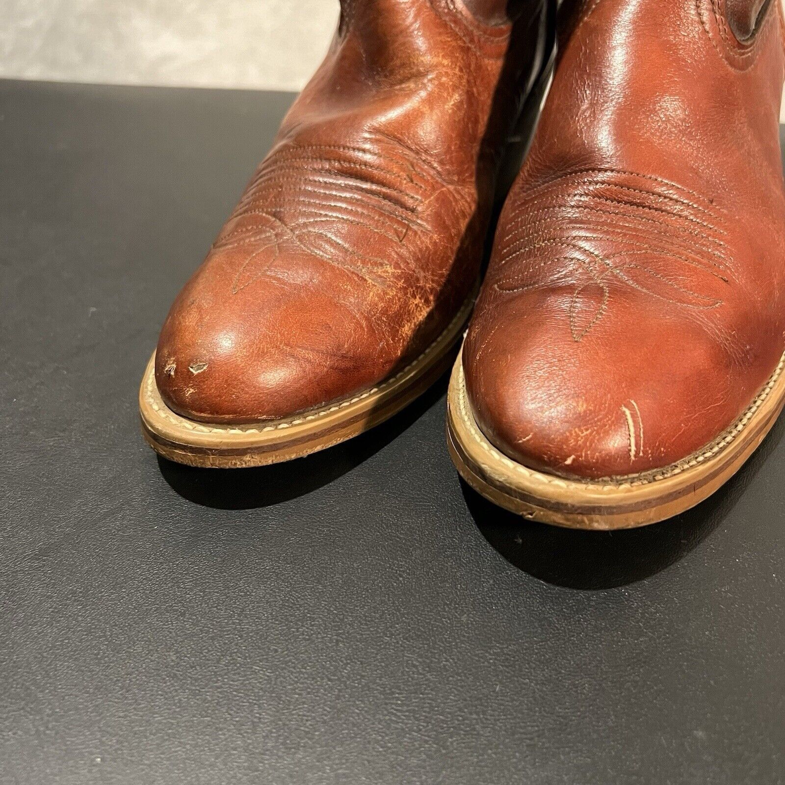 Dingo1969 Vintage Dingo ACME Cowboy Boots 10.5 Extra Wide Red Boots Size US 10.5 / EU 43-44 - 10 Thumbnail