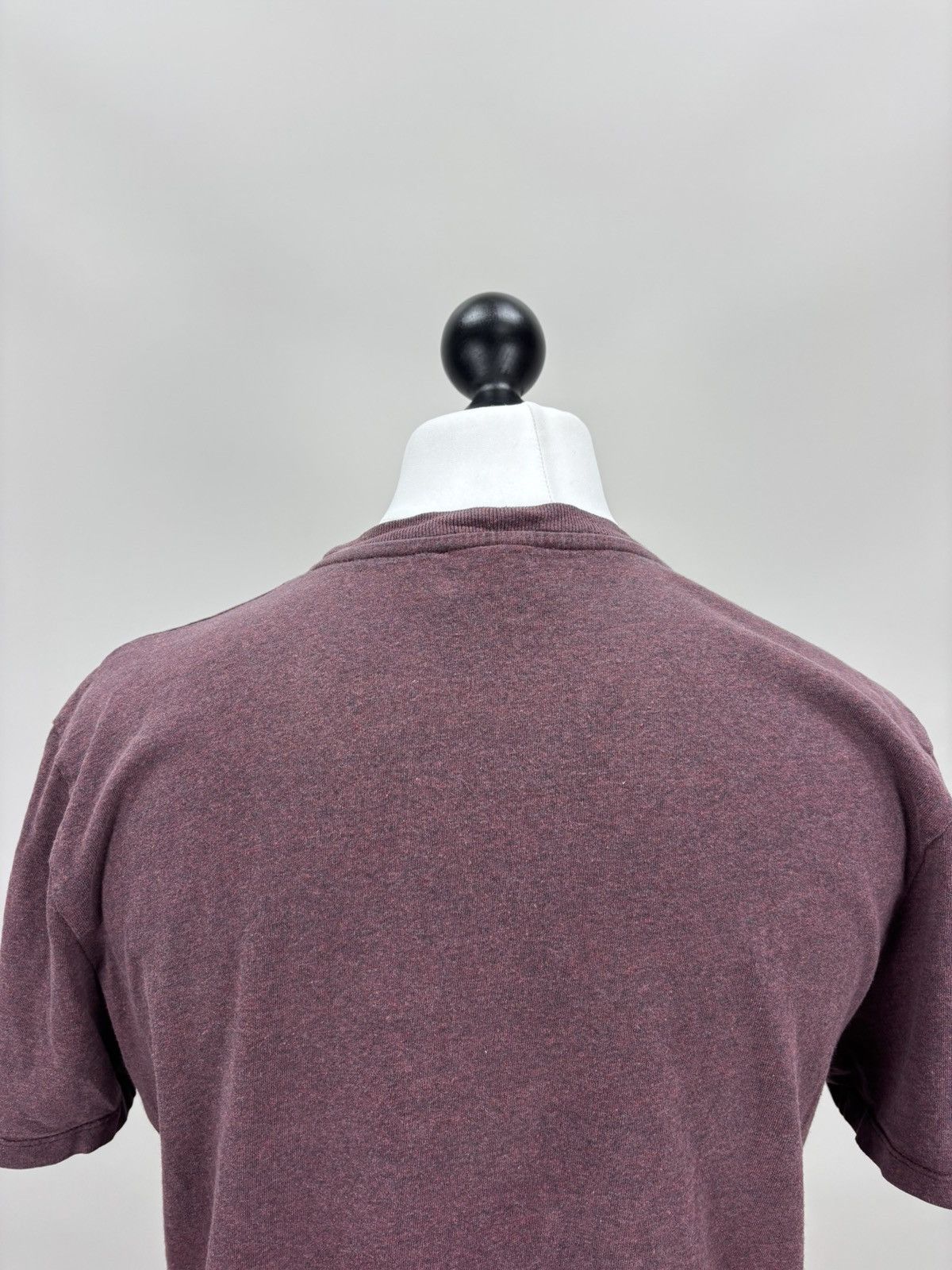 Maison Kitsune Mens t shirt Maison Kitsune Size L Color Burgundy Size US L / EU 52-54 / 3 - 6 Thumbnail