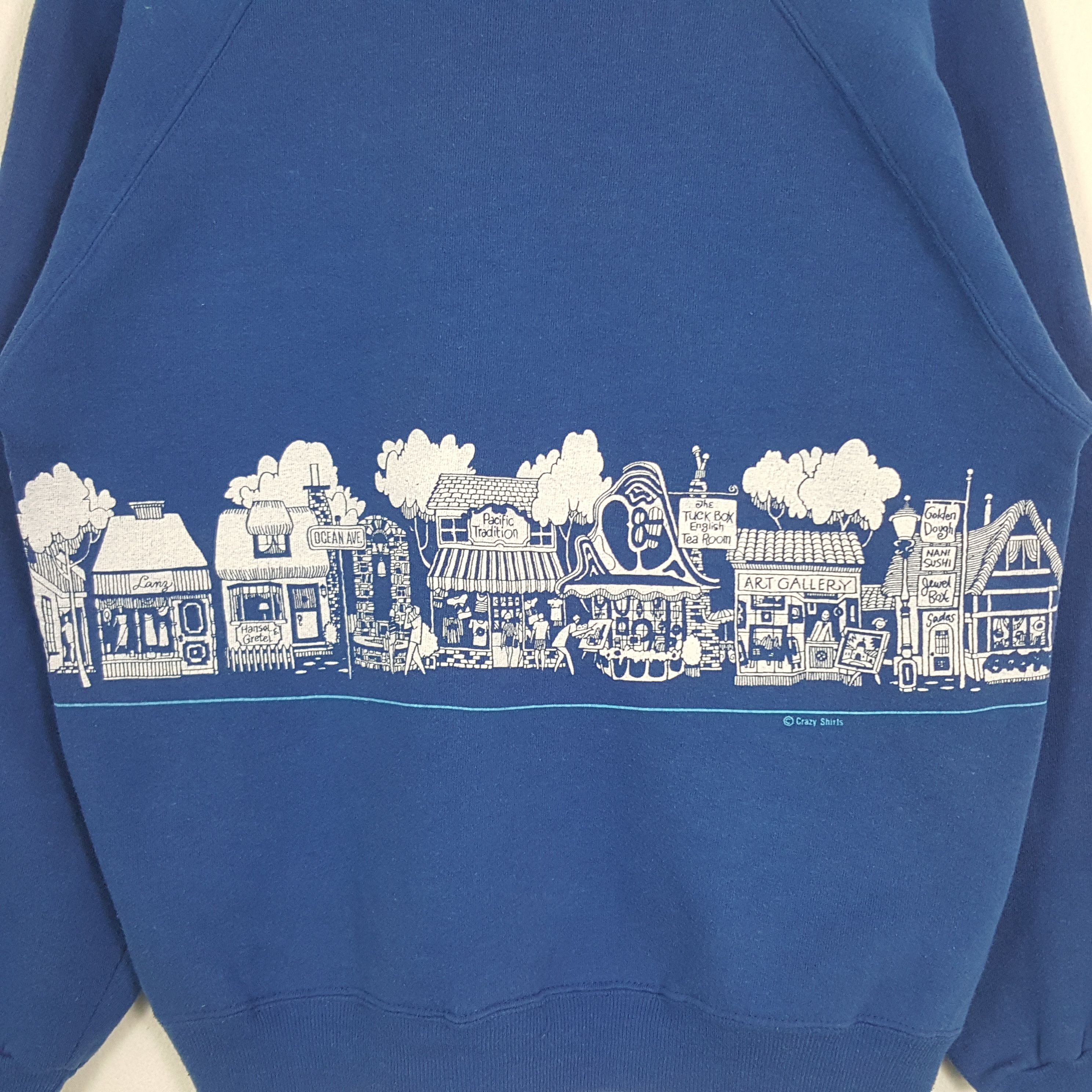 Vintage Vintage 90's Caramell-By-The -Sea Streetwear Sweatshirt Size US M / EU 48-50 / 2 - 4 Thumbnail
