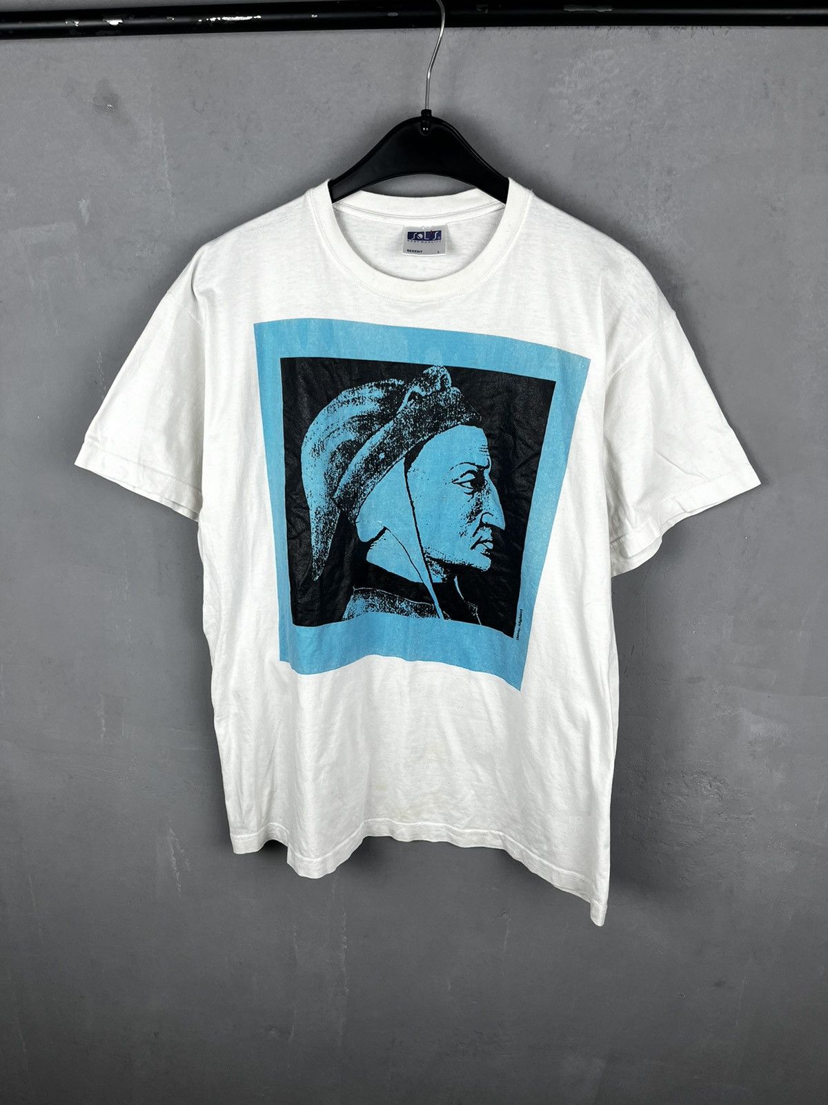 Designer × Vintage Dante Alighieri Art t shirt vintage size L Size US L / EU 52-54 / 3 - 1 Thumbnail