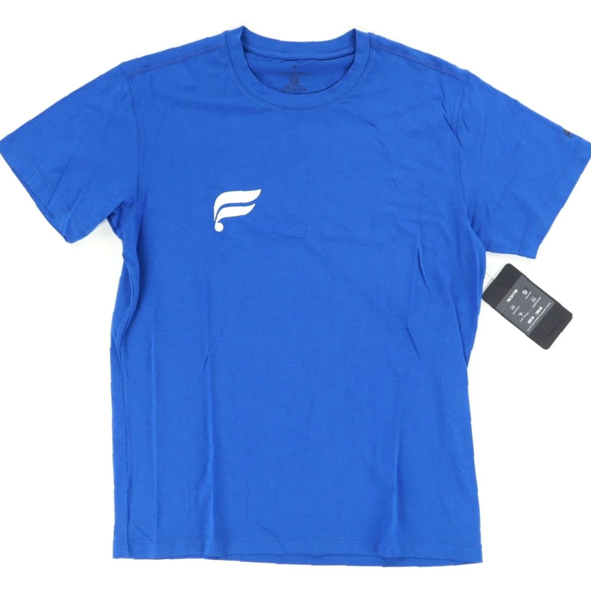 Fabletics Fabletics Shirt Blue Men M Kevin Hart Stretch Solid T-Shirt Size US M / EU 48-50 / 2 - 3 Thumbnail