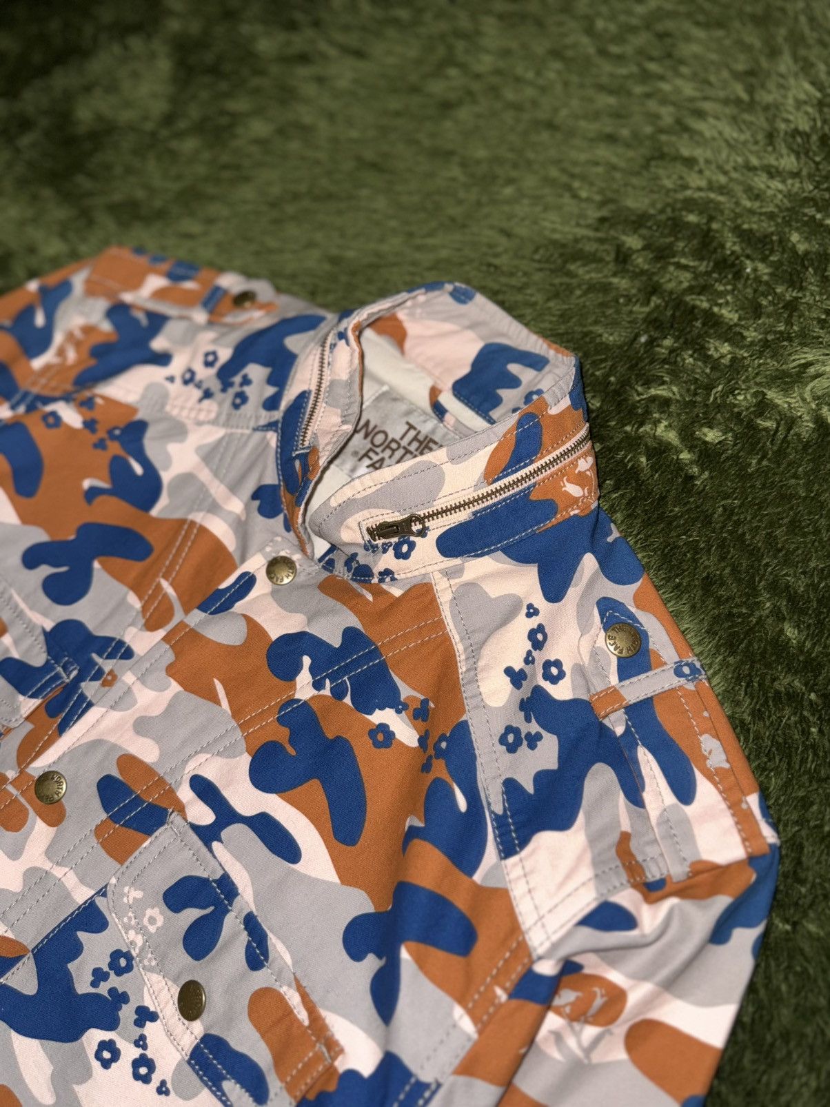 The North Face [105] The North Face White Label Camo Snap Field Jacket Size US XL / EU 56 / 4 - 2 Thumbnail