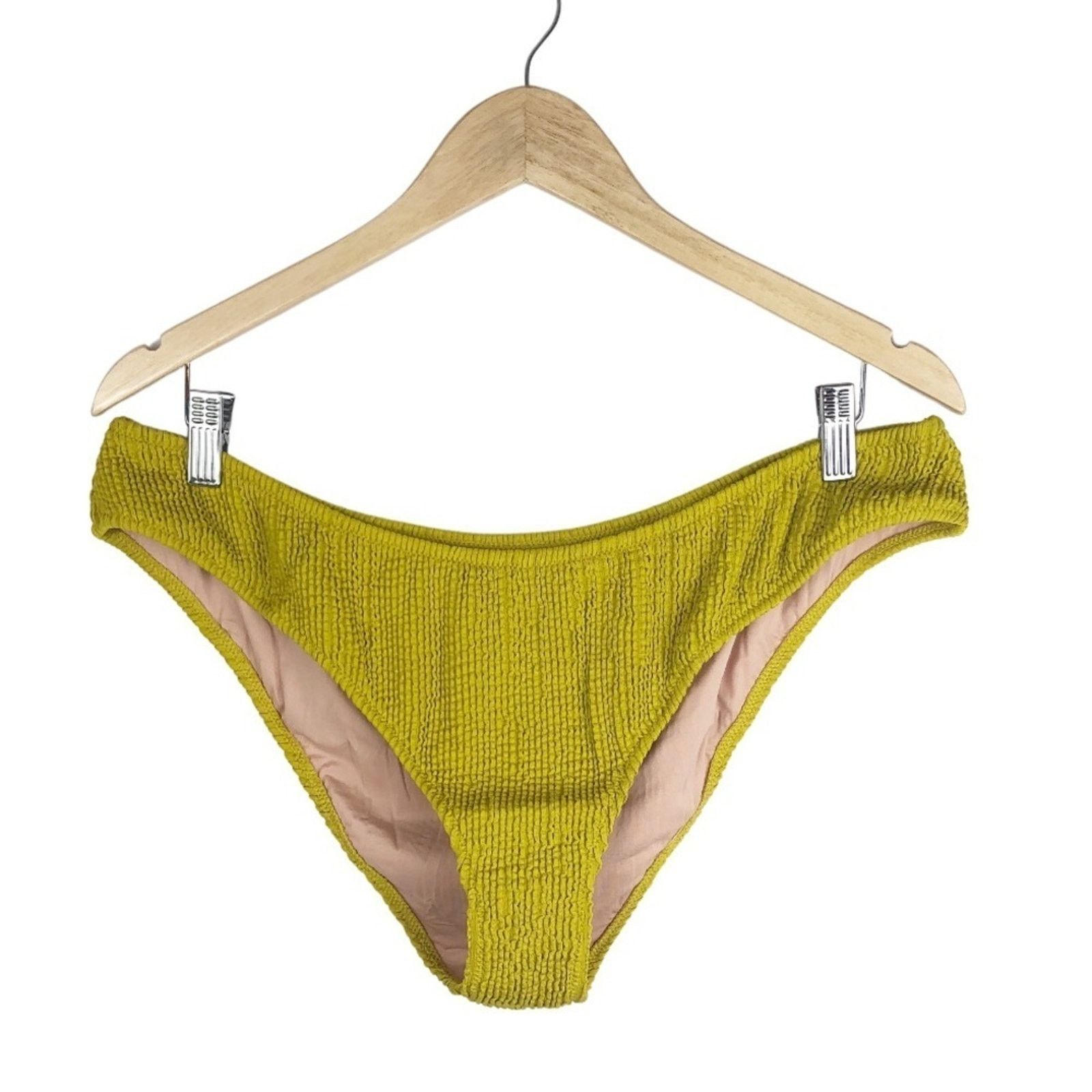 Madewell New with tag Madewell Women's 2nd Wave Ribbed Bikini Bottoms Size ONE SIZE - 4 Thumbnail