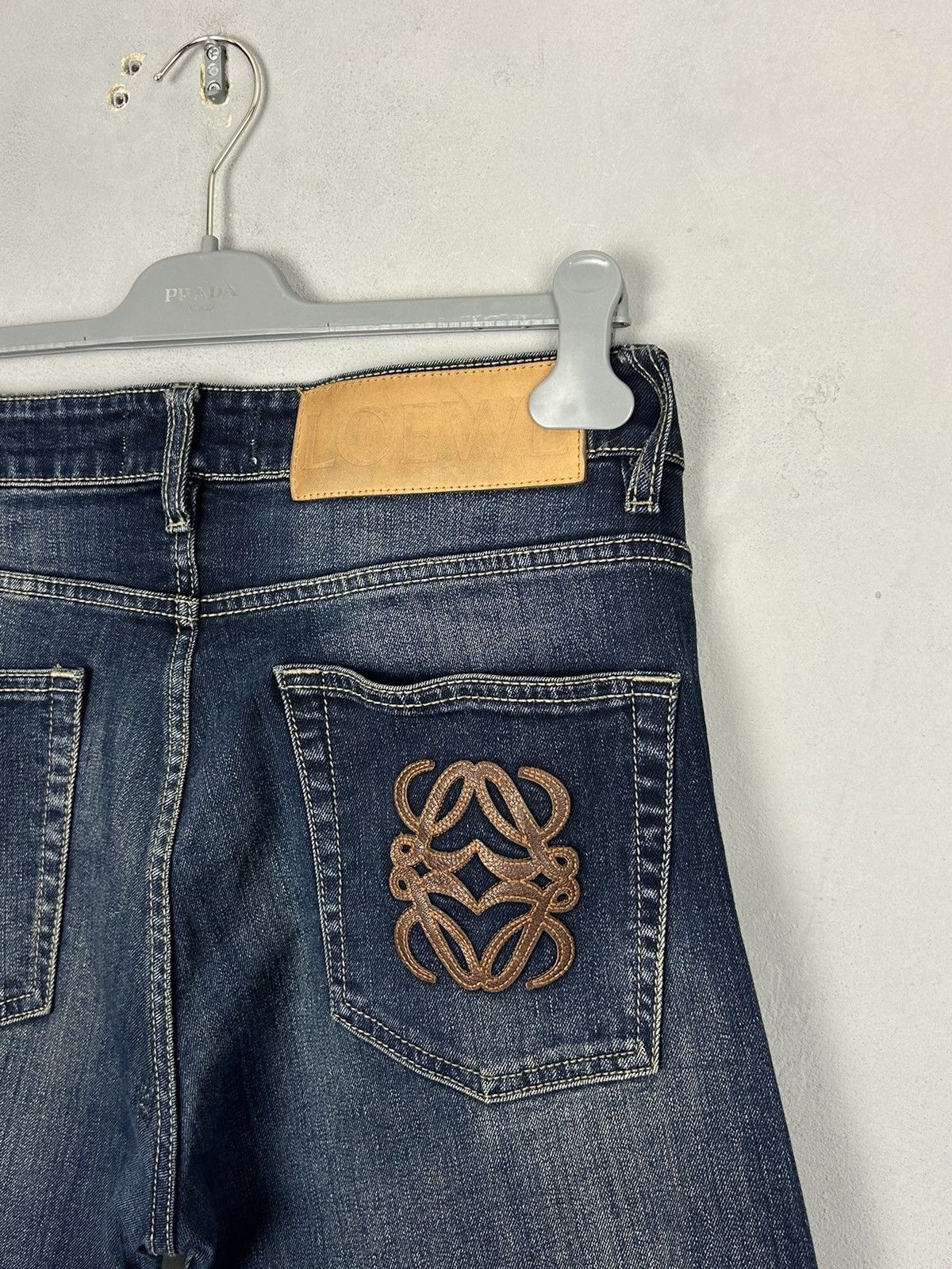 Loewe LOEWE Anagram Denim Jeans Made in Italy W34 Luxury Designer Size US 34 / EU 50 - 3 Thumbnail