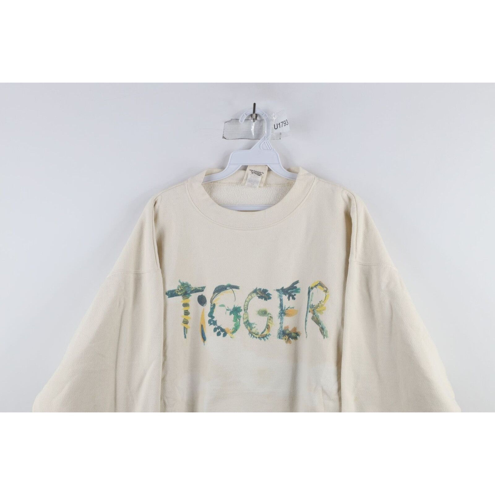 Disney × Vintage Vintage 90s Womens Winnie the Pooh Tigger Sweatshirt Size XL / US 12-14 / IT 48-50 - 2 Thumbnail