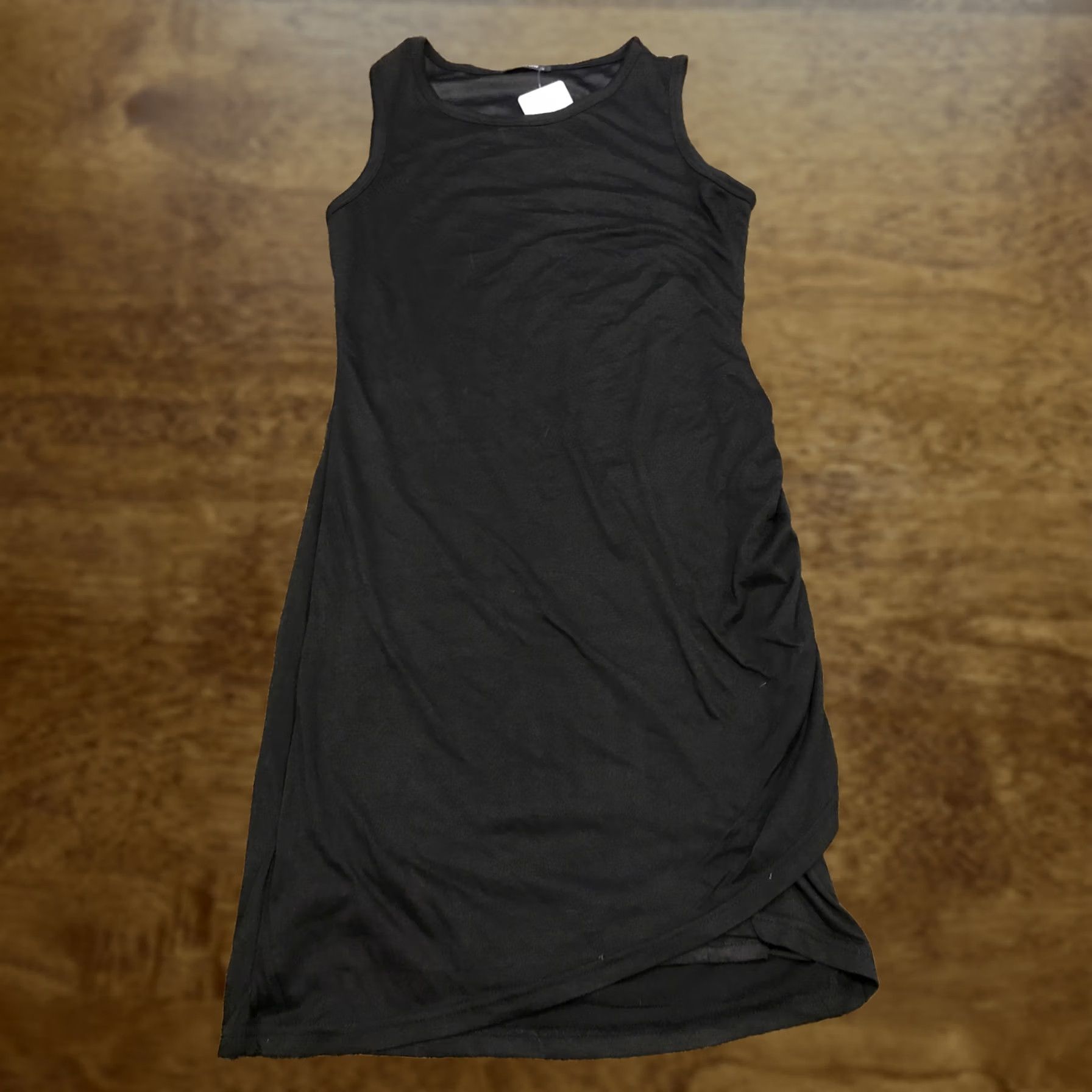 Vintage btfbm Womens M dress Black Cotton Blend Lined Dress NWT Sleeveless Knee Length Party Cocktail Women Size M / US 6-8 / IT 42-44 - 1 Thumbnail