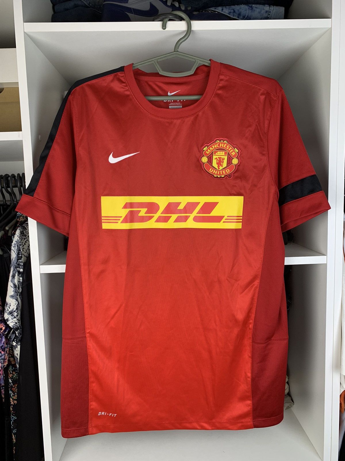 Nike Nike Manchester United 2012 2013 Football Soccer Jersey Size US L / EU 52-54 / 3 - 1 Thumbnail
