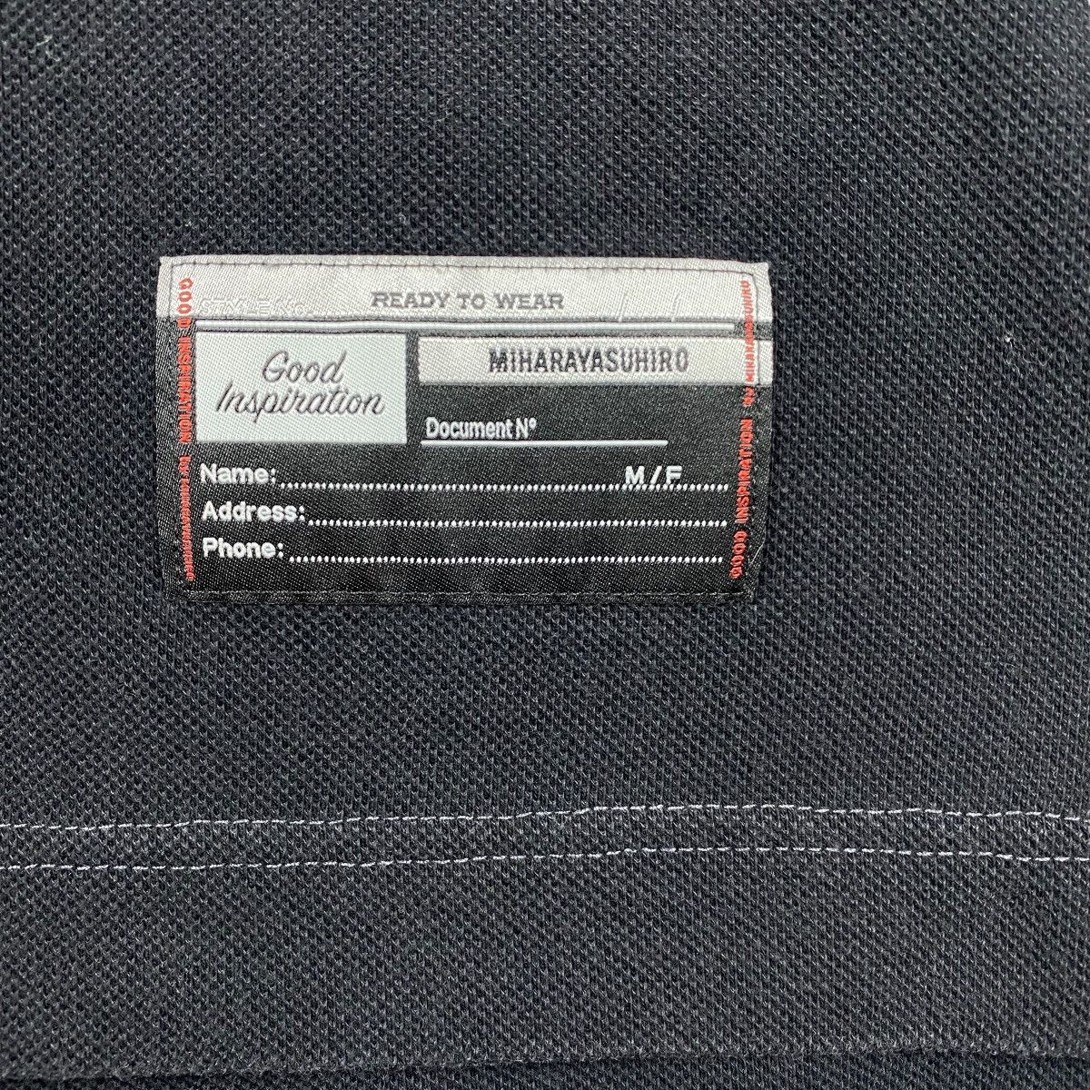 Japanese Brand × Maison MIHARA YASUHIRO MIHARAYASUHIRO x GU Good Inspiration Destruction Tee Shirt Size US S / EU 44-46 / 1 - 6 Thumbnail