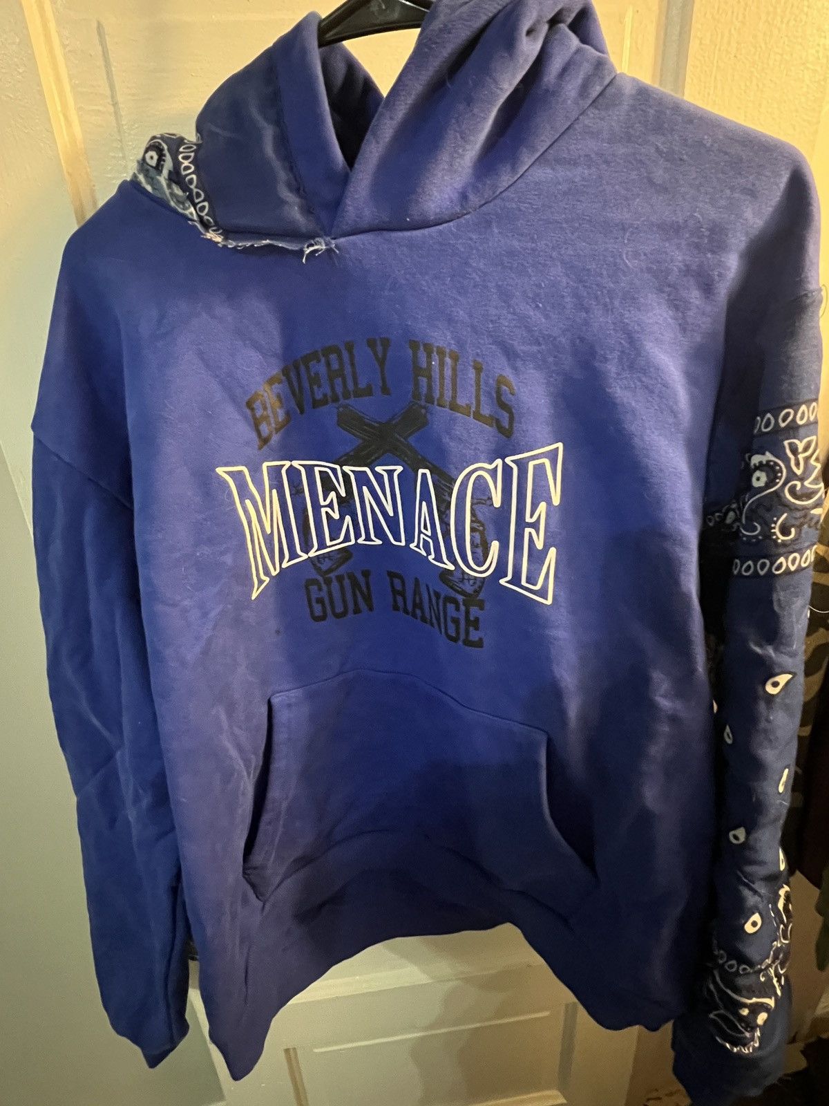 Menace Menace bandana hoodie Size US S / EU 44-46 / 1 - 1 Thumbnail