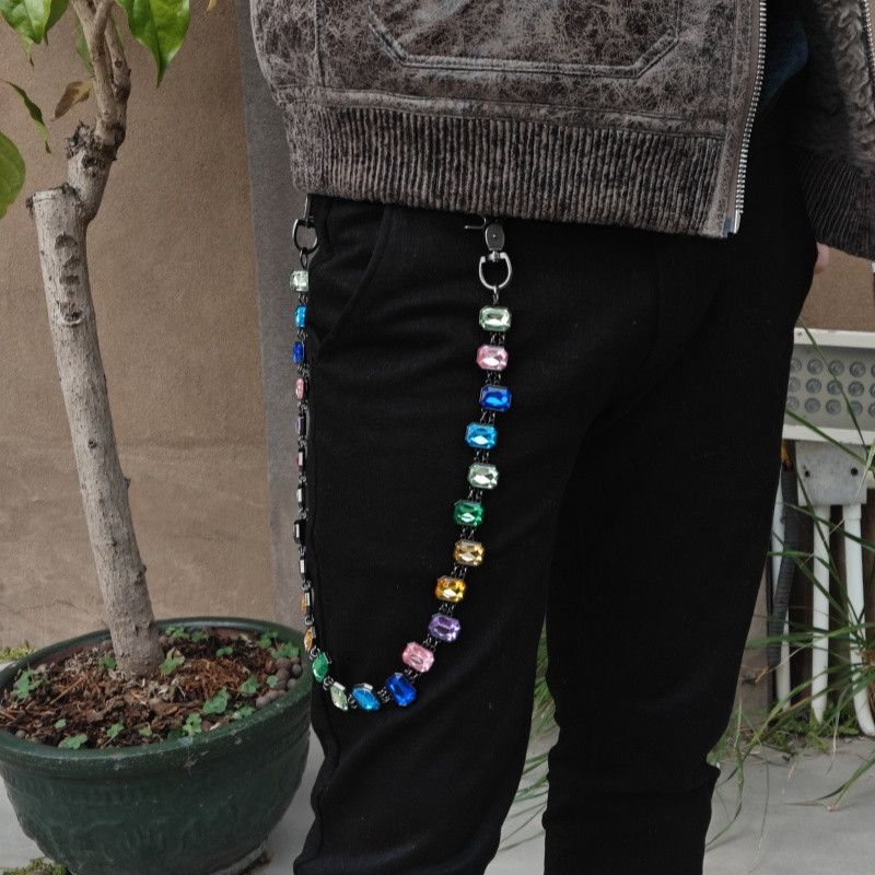 Japanese Brand × Vintage Concise Colour Agate Crystal Pants Chain Size ONE SIZE - 2 Thumbnail