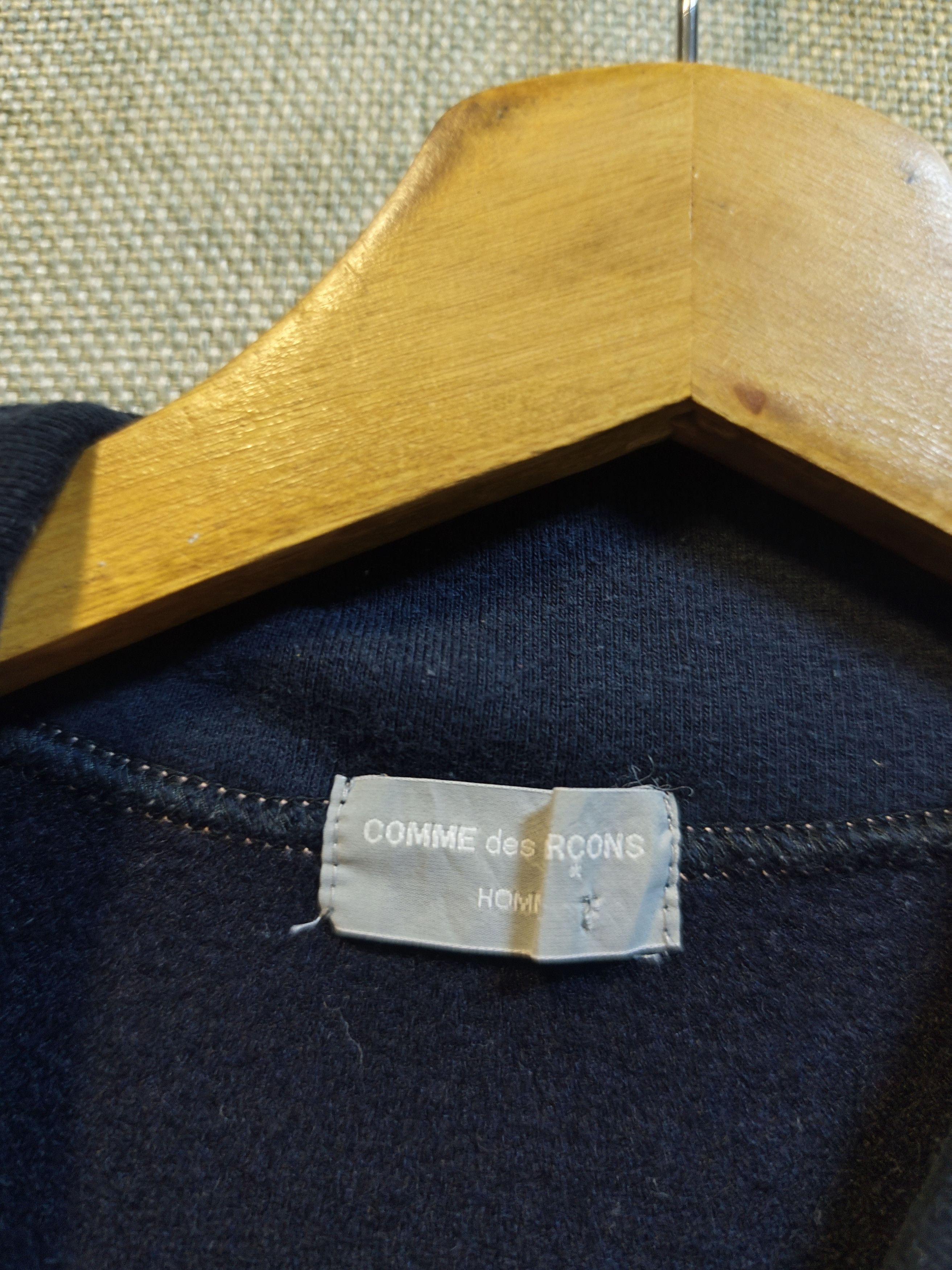 Comme des Garcons Homme Plus Vintage 1988 Comme des Garcons Homme Wool Mock Neck Sweater Size US M / EU 48-50 / 2 - 4 Thumbnail