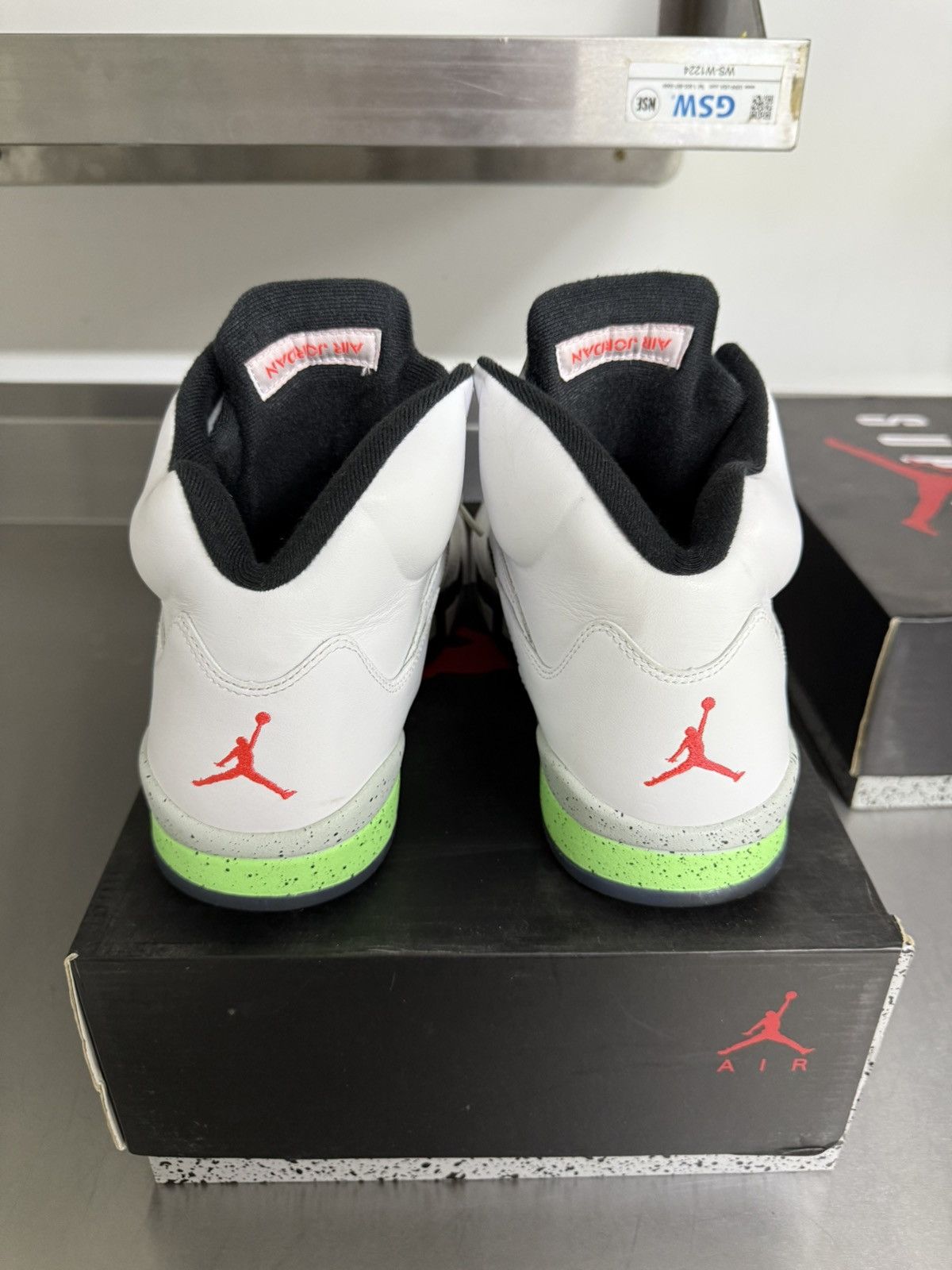 Jordan Brand Jordan 5 poison green Size US 11.5 / EU 44-45 - 5 Thumbnail