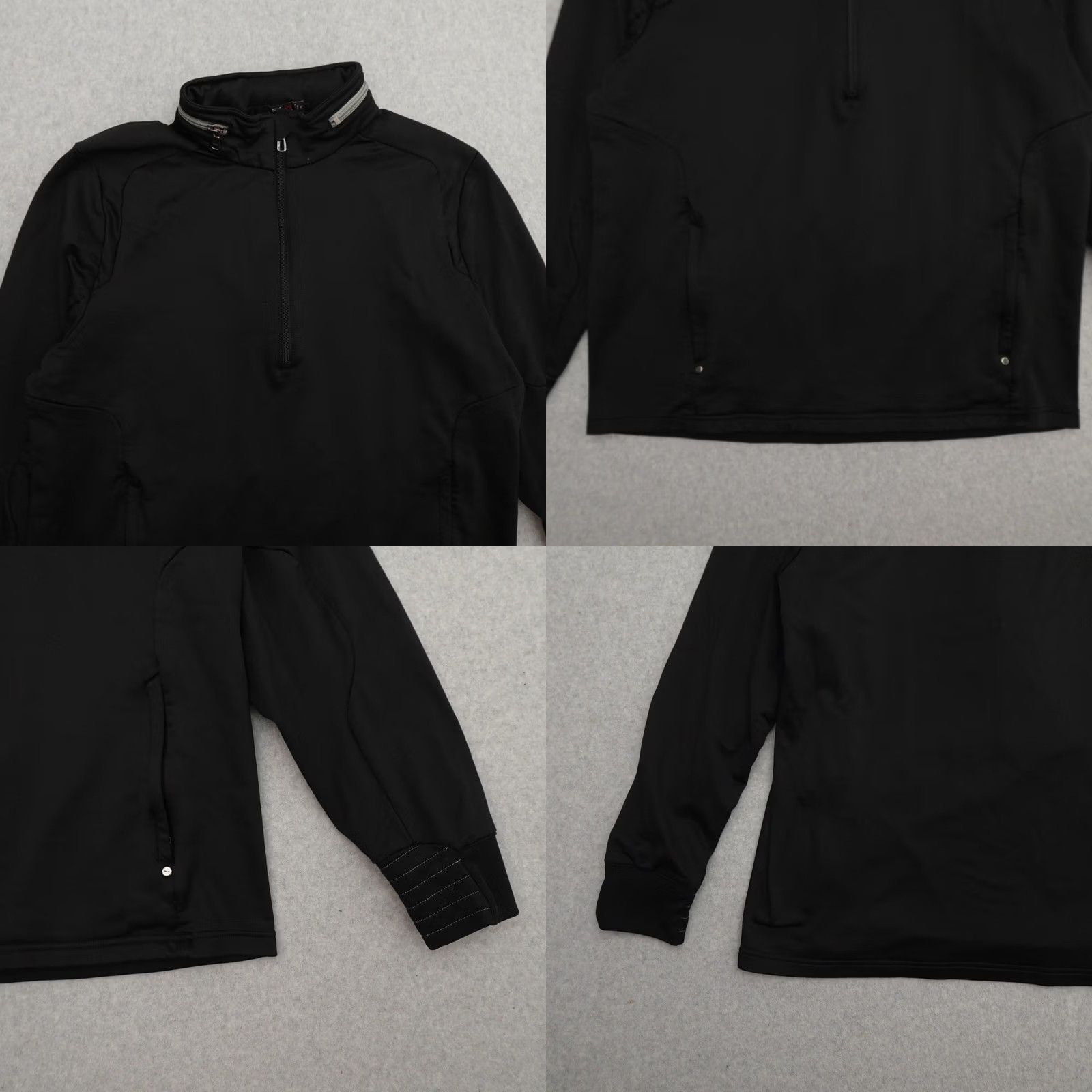 Ralph Lauren VINTAGE RLX Ralph Lauren Jacket RLX Boys? Mens? Medium Black Soft Shell 1/4 Zip Size US M / EU 48-50 / 2 - 8 Thumbnail