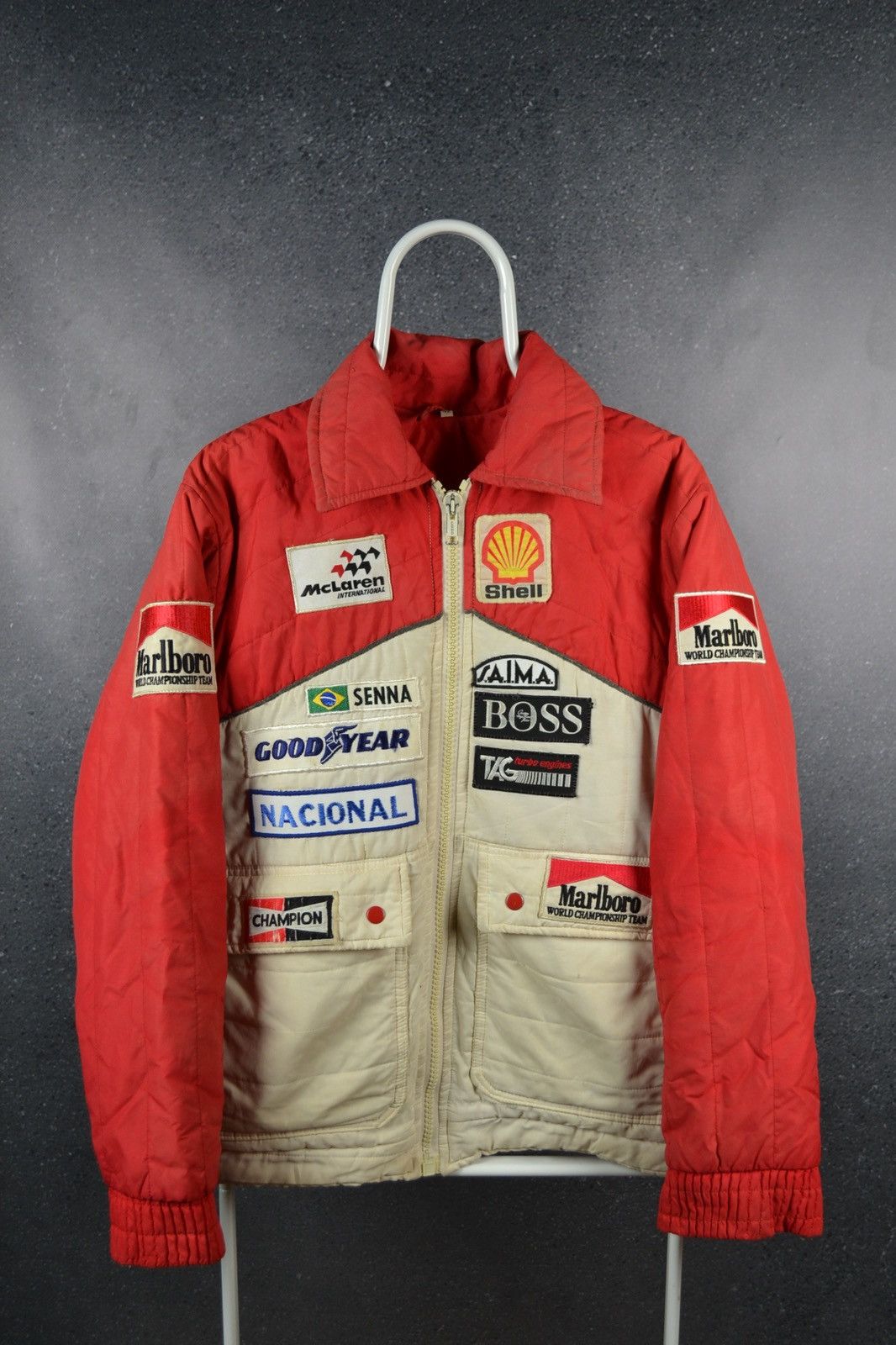 Marlboro McLaren International MA-1ジャケット Formula 1 × Marlboro × Vintage Vintage Marlboro McLaren