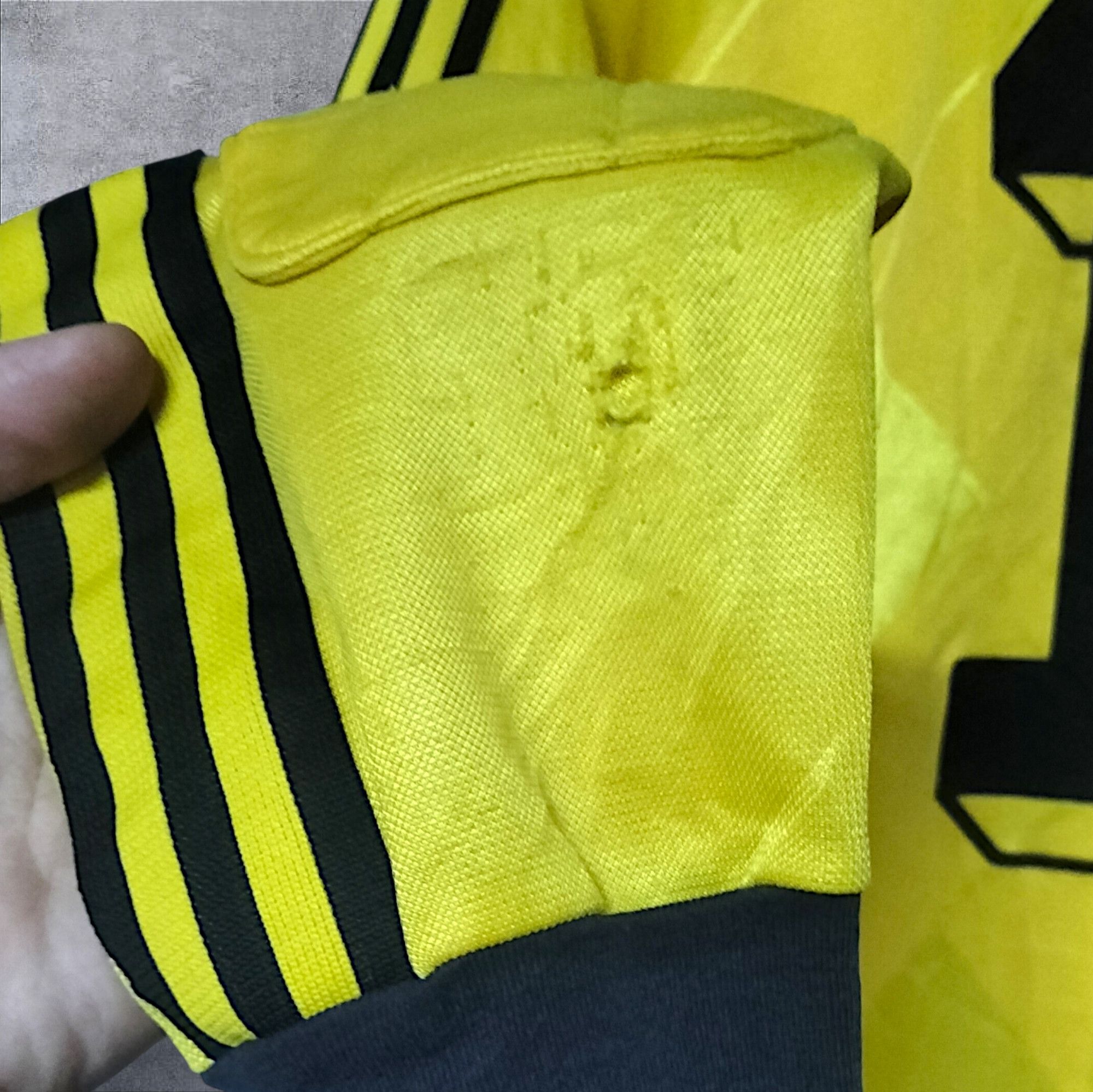 Adidas Vintage 80s Adidas Jersey No 1 for Keeper Goal Size US XL / EU 56 / 4 - 9 Thumbnail