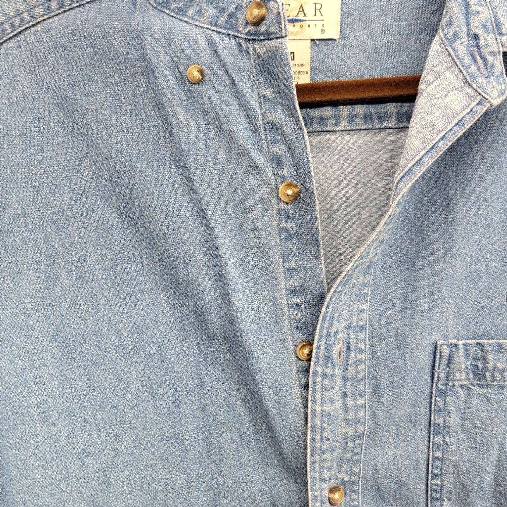 Vintage Riverside Blue Bell Button-Down Shirt Uniform Medium Gear Long Sleeve Mens Cotton, Polyester Size US M / EU 48-50 / 2 - 5 Thumbnail