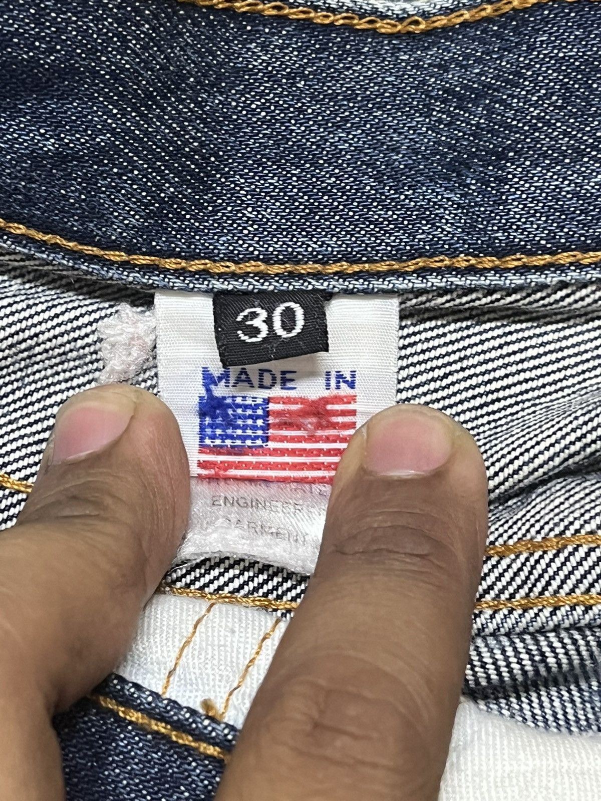 Engineered Garments Vintage 70’s Engineer Garments Selvedge Denim Size US 30 / EU 46 - 11 Thumbnail