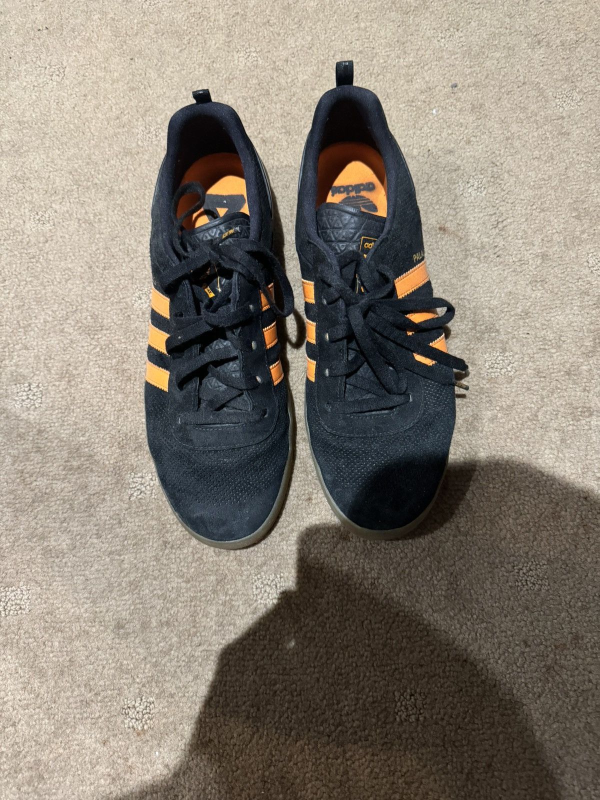 Adidas × Palace Robert Pattison Palace pro black and orange Size US 11.5 / EU 44-45 - 2 Thumbnail