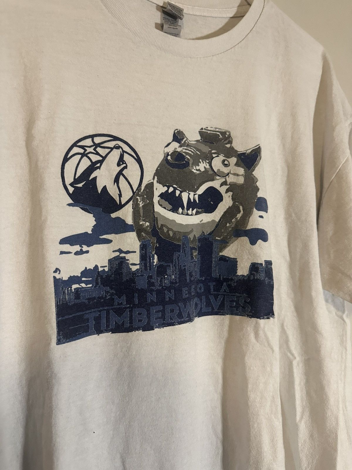 Gildan Vintage Minnesota Timberwolves Sprite Tee Shirt Size US L / EU 52-54 / 3 - 3 Thumbnail